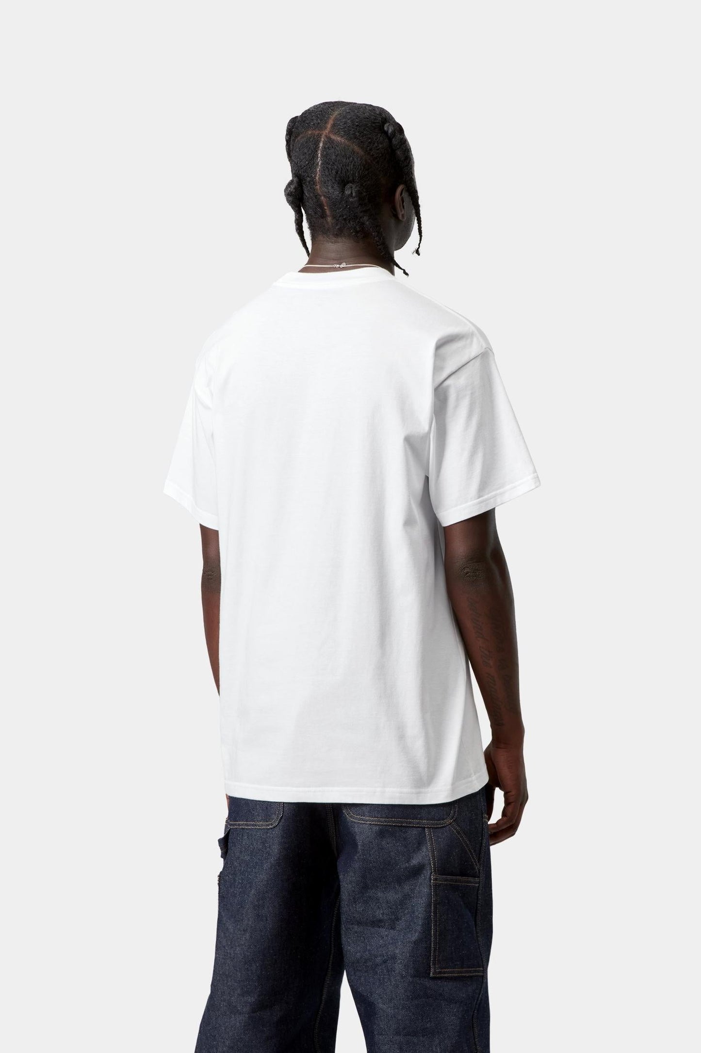 Moving Letterpress T-Shirt White
