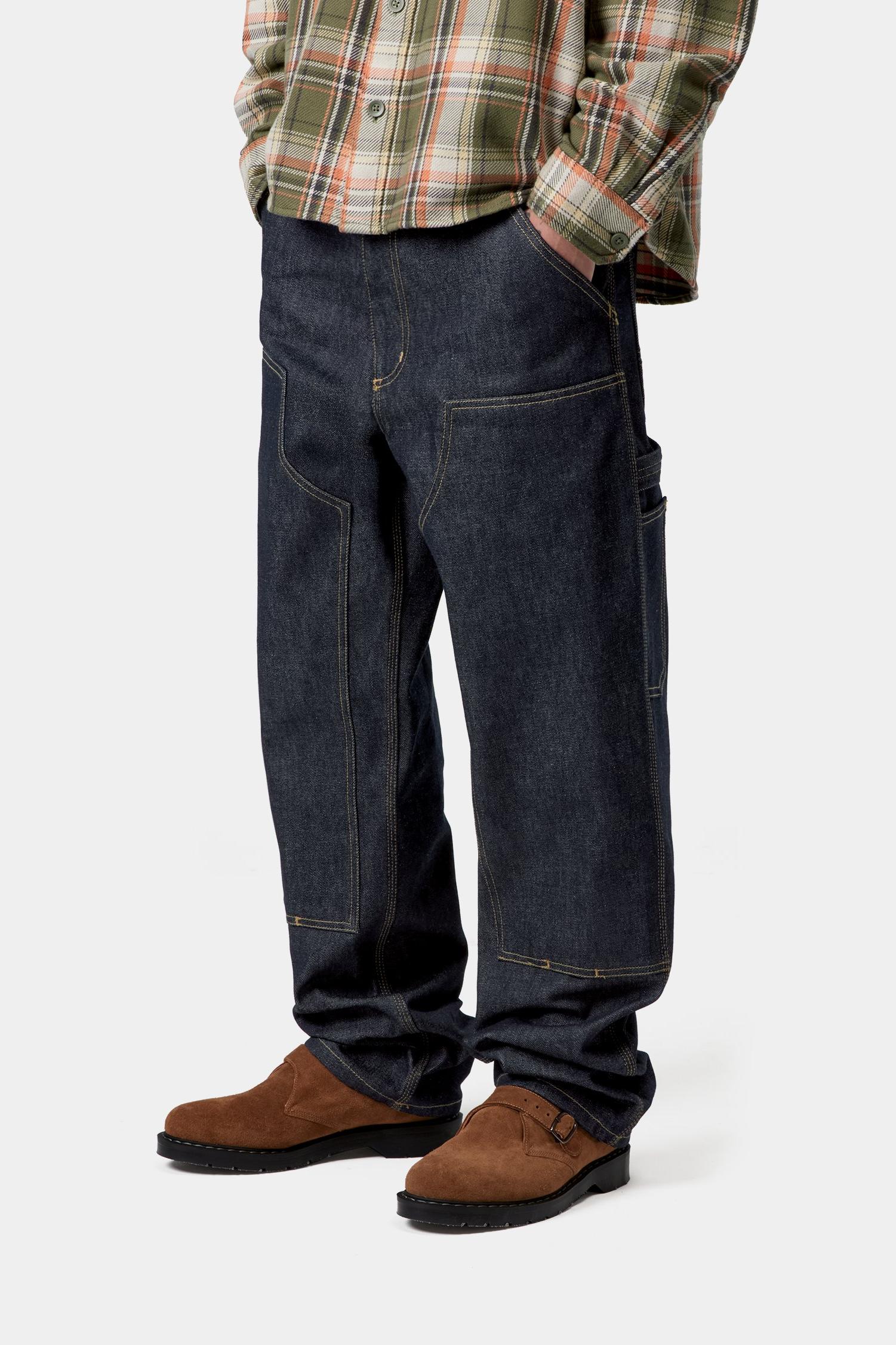 Double Knee Pant Blue (Rigid)