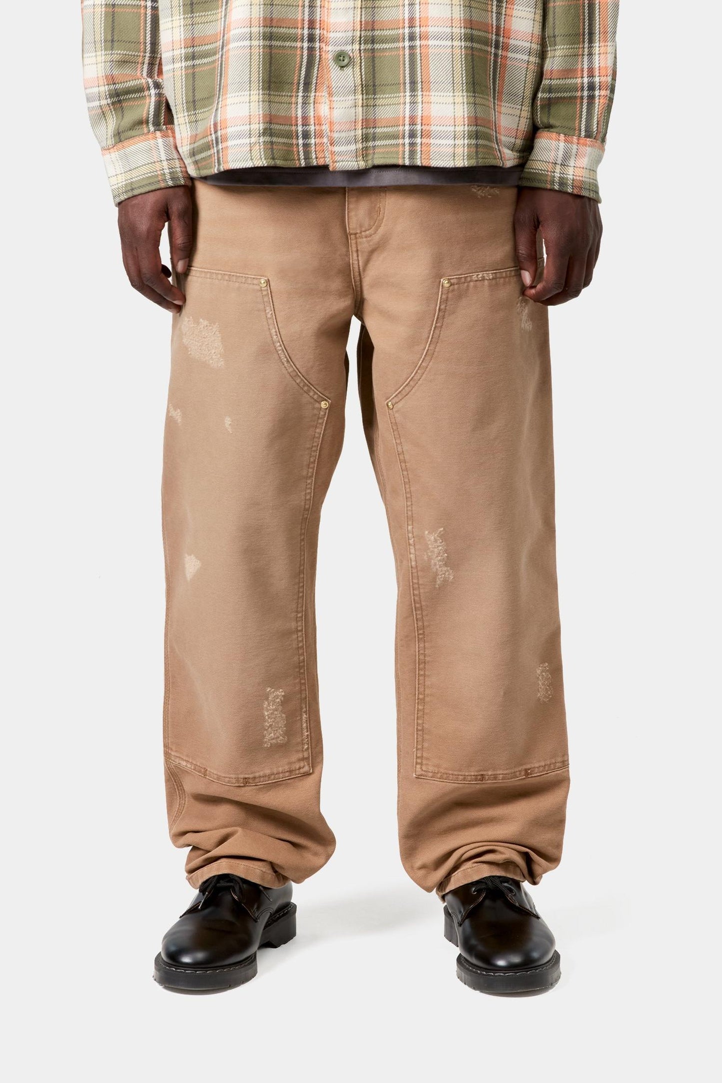 Double Knee Pant Hamilton Brown (Grind Wash)