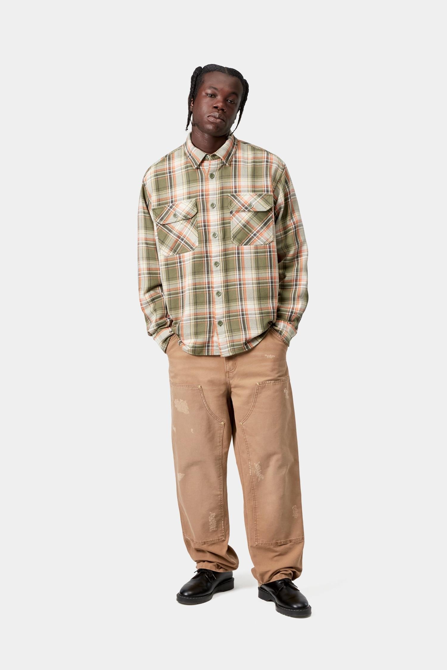 Double Knee Pant Hamilton Brown (Grind Wash)