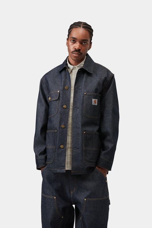 Aden Chore Coat Blue (Rigid)