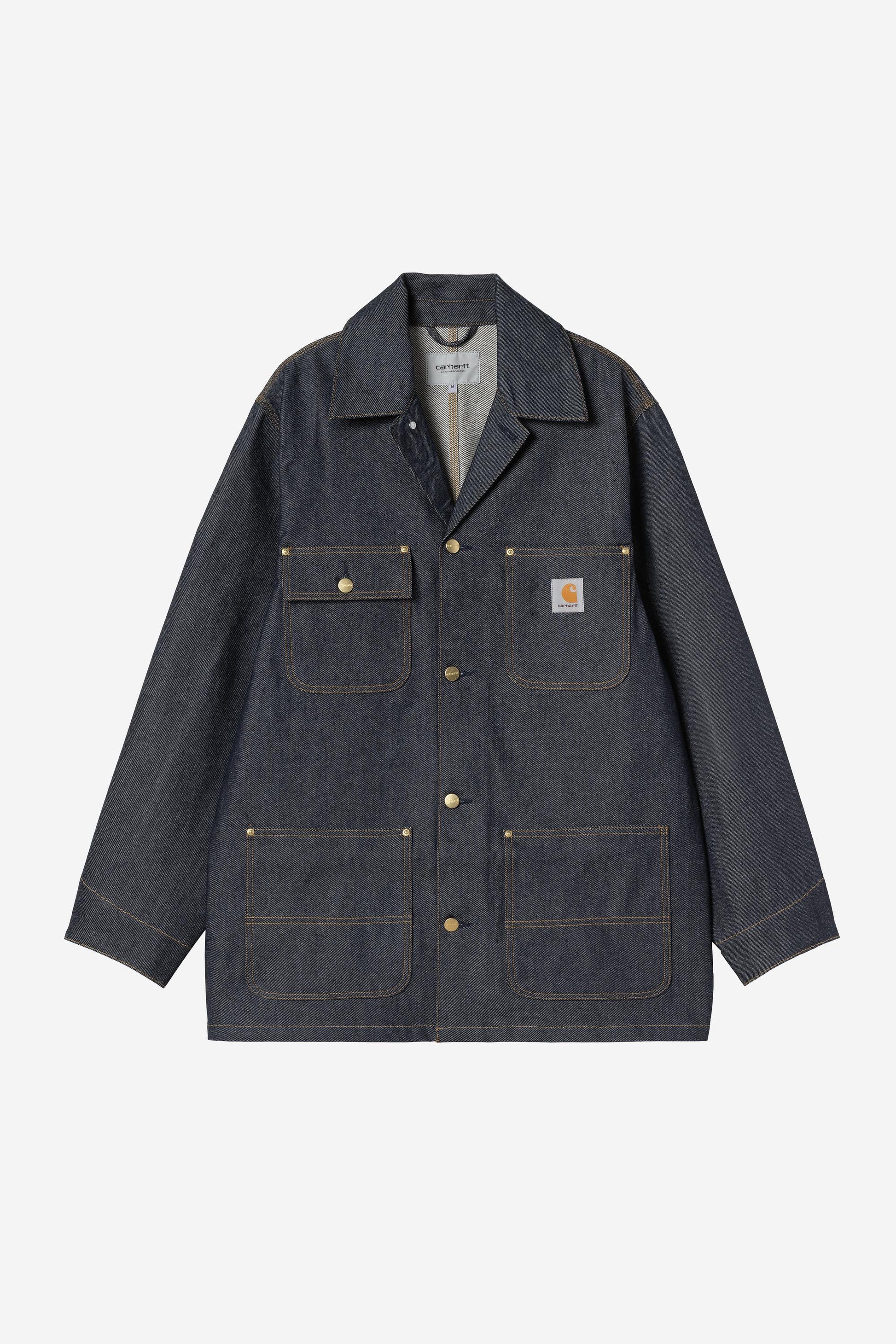 Aden Chore Coat Blue (Rigid)