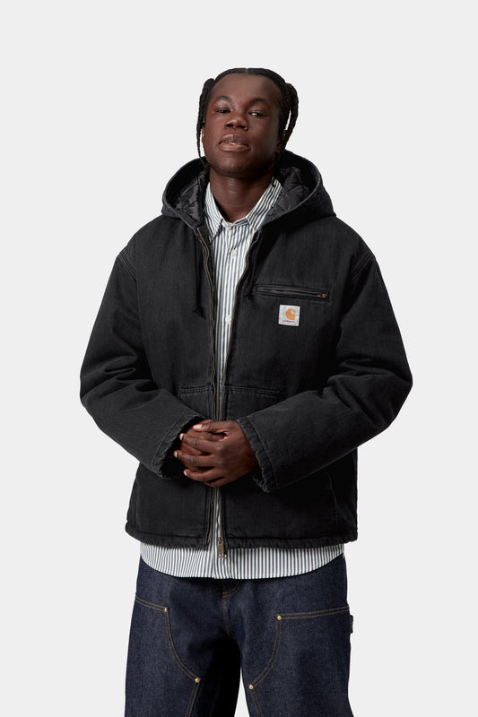 Cleveland Jacket Black (Stone Washed)
