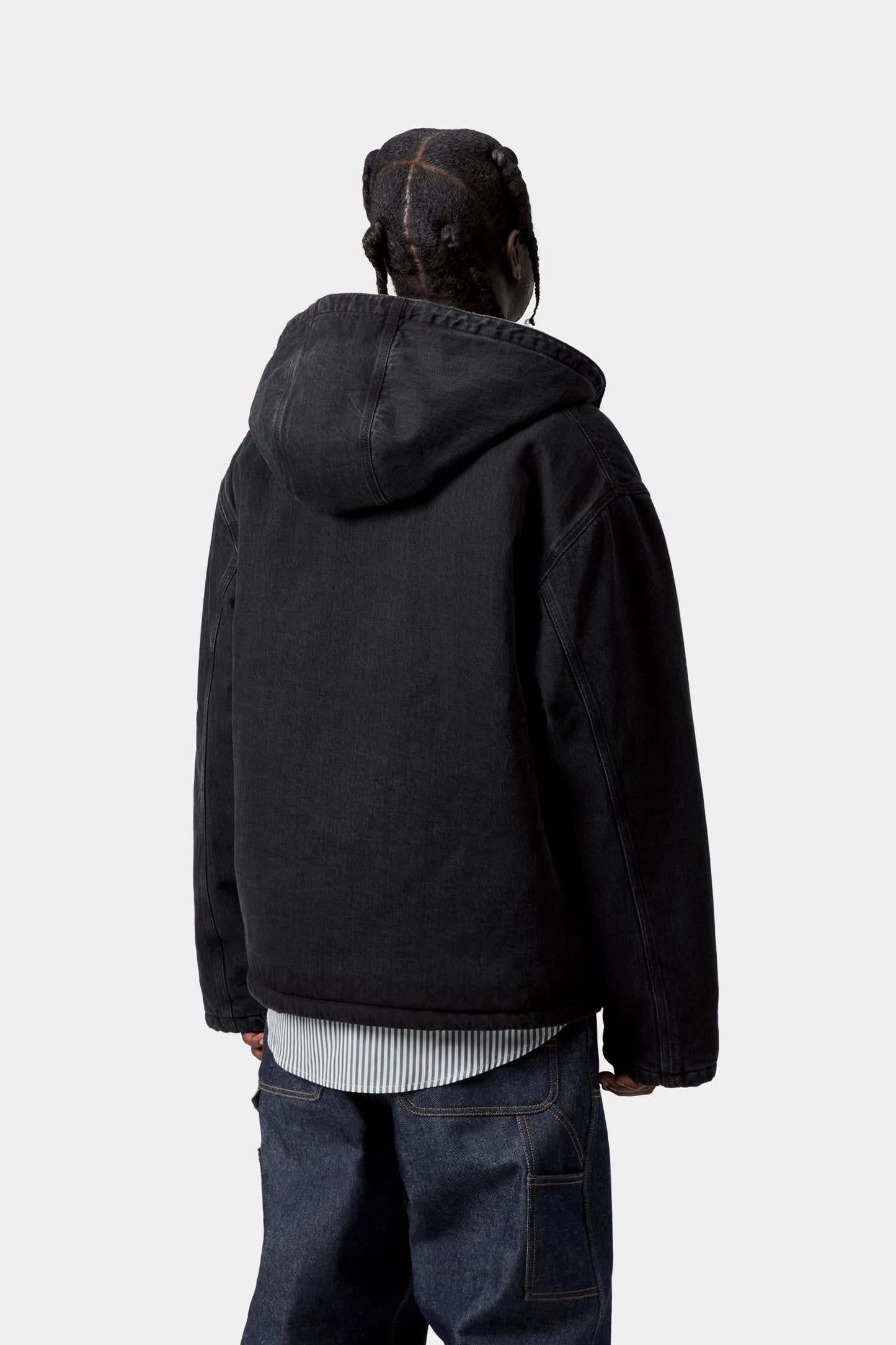 Cleveland Jacket Black (Stone Washed)