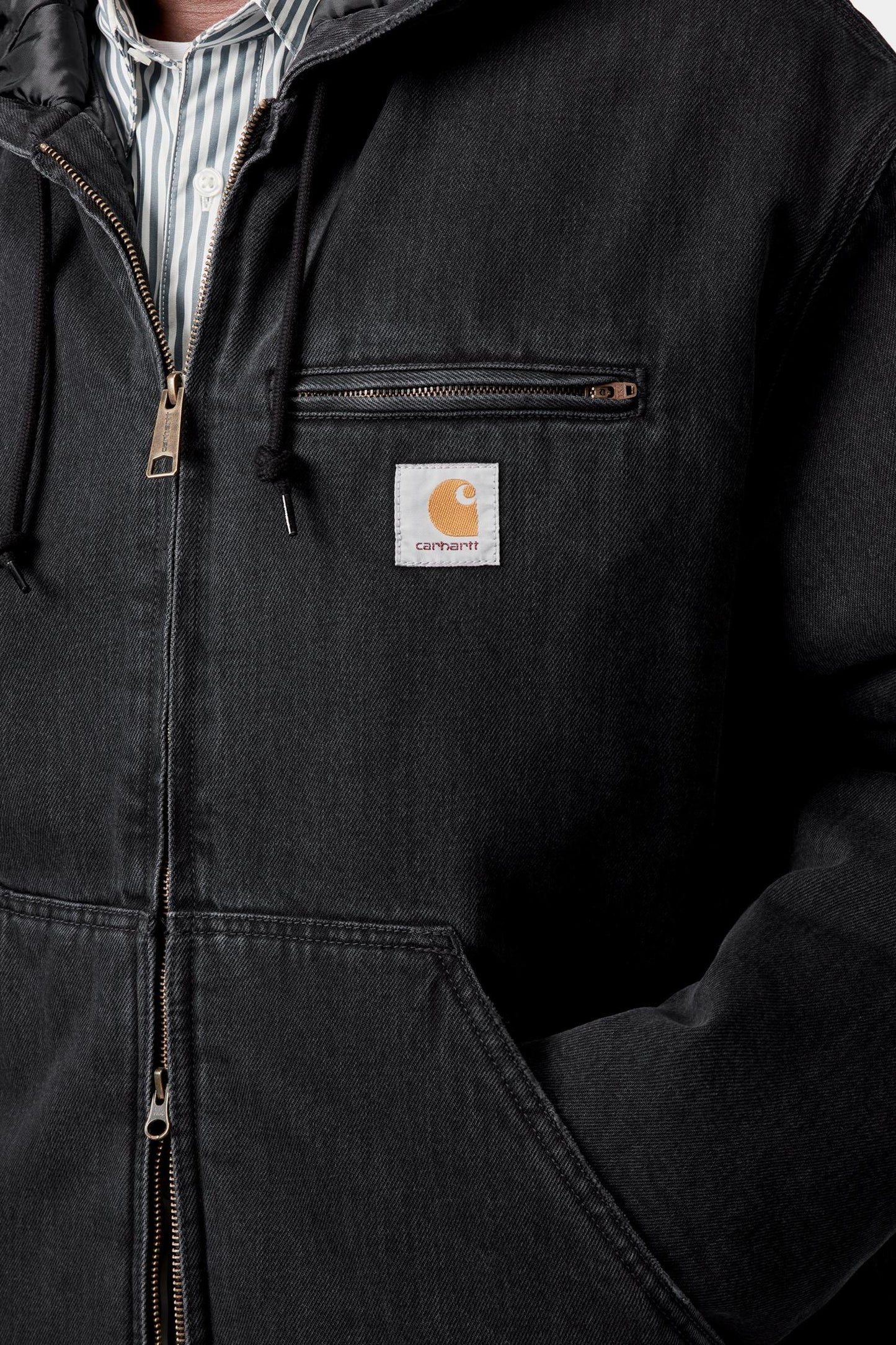 Cleveland Jacket Black (Stone Washed)