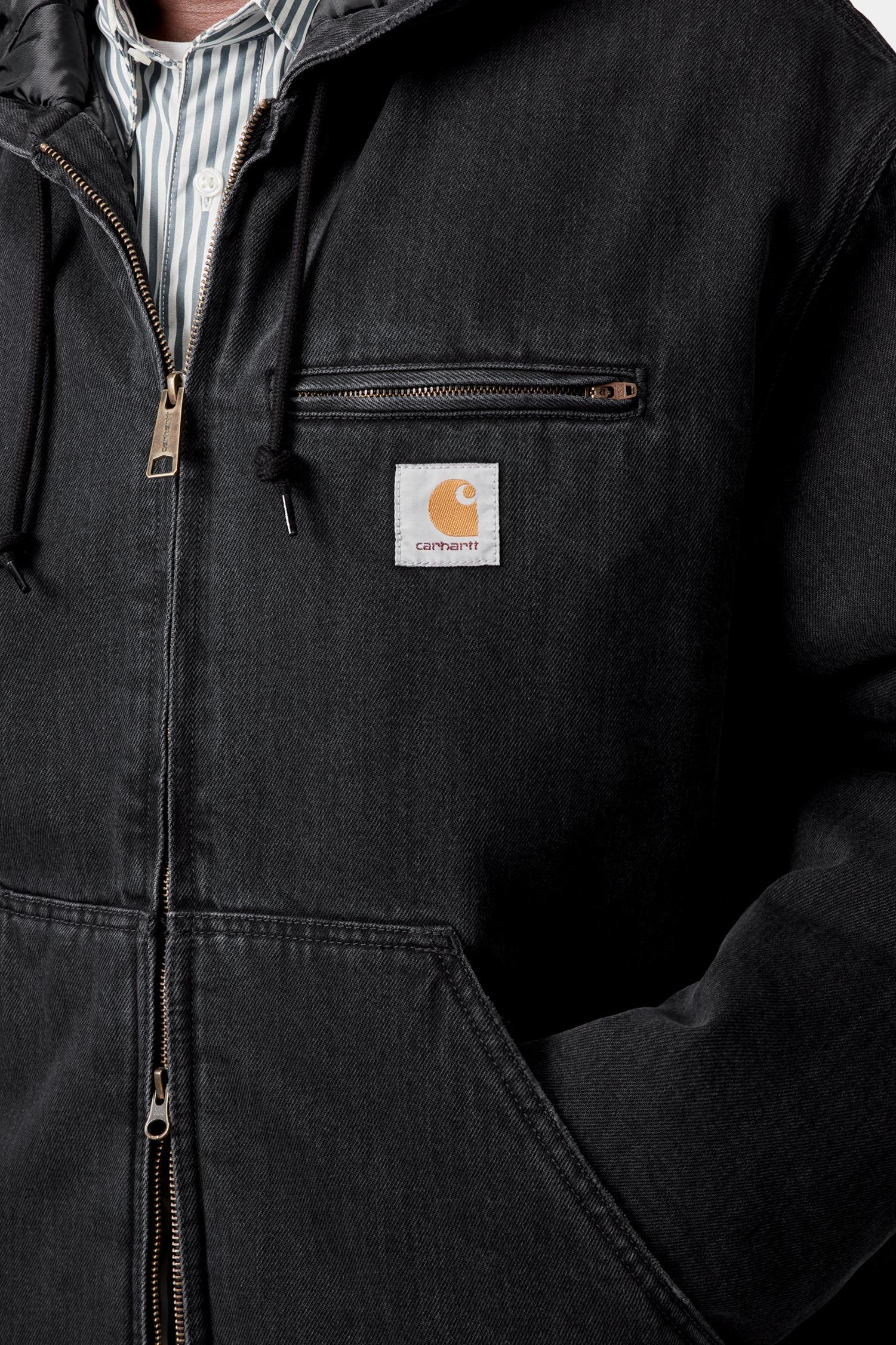Cleveland Jacket Black (Stone Washed)