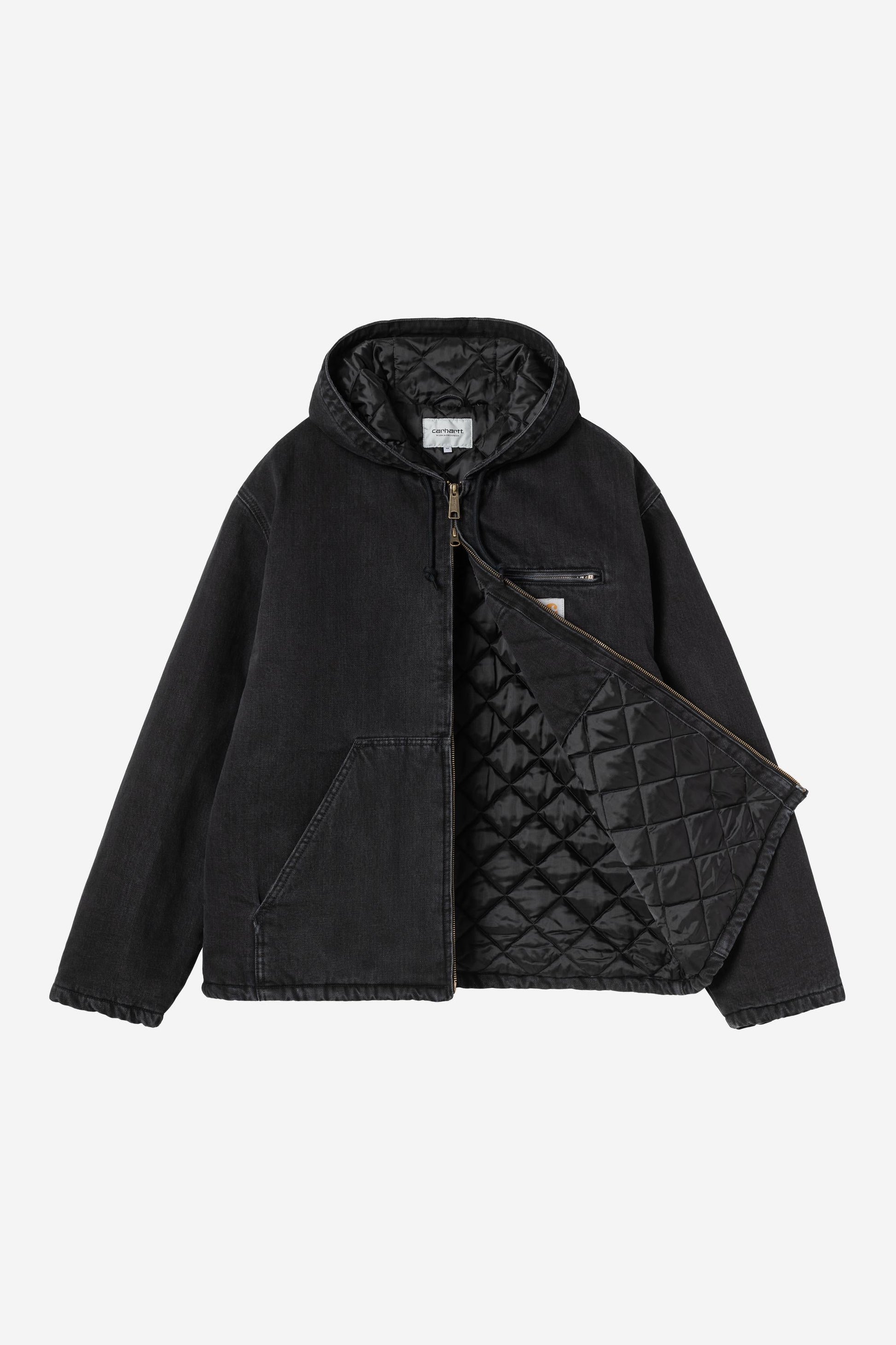 Cleveland Jacket Black (Stone Washed)