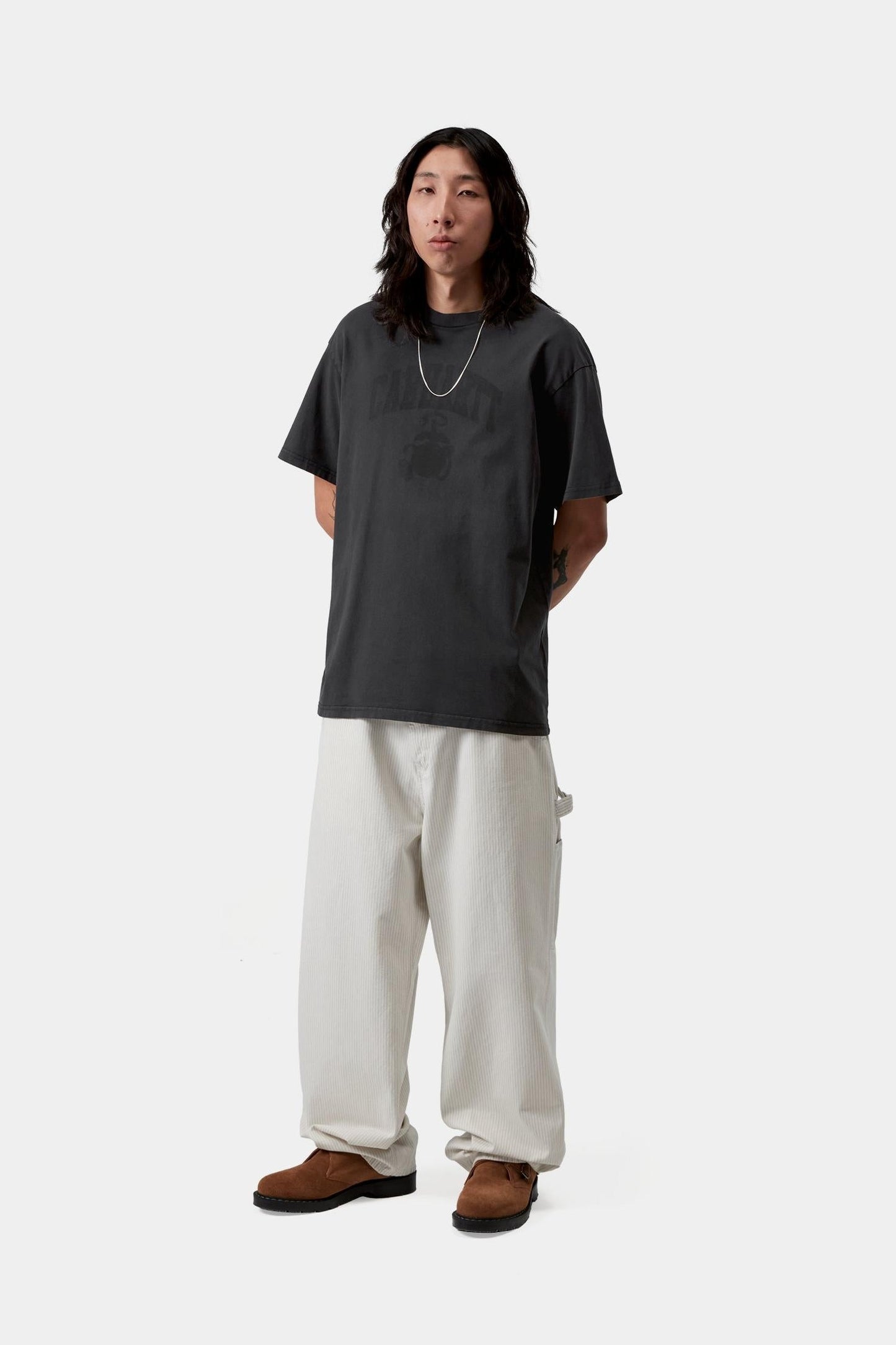 Faded Pond Corps T-Shirt Black (Heavy Stone Wash)