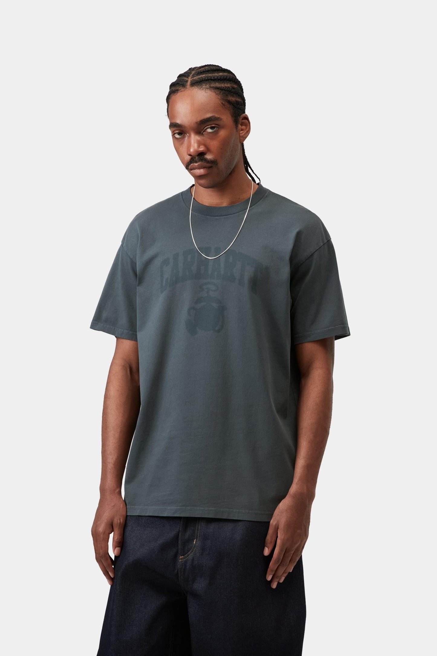 Faded Pond Corps T-Shirt Deep Night (Heavy Stone Wash)