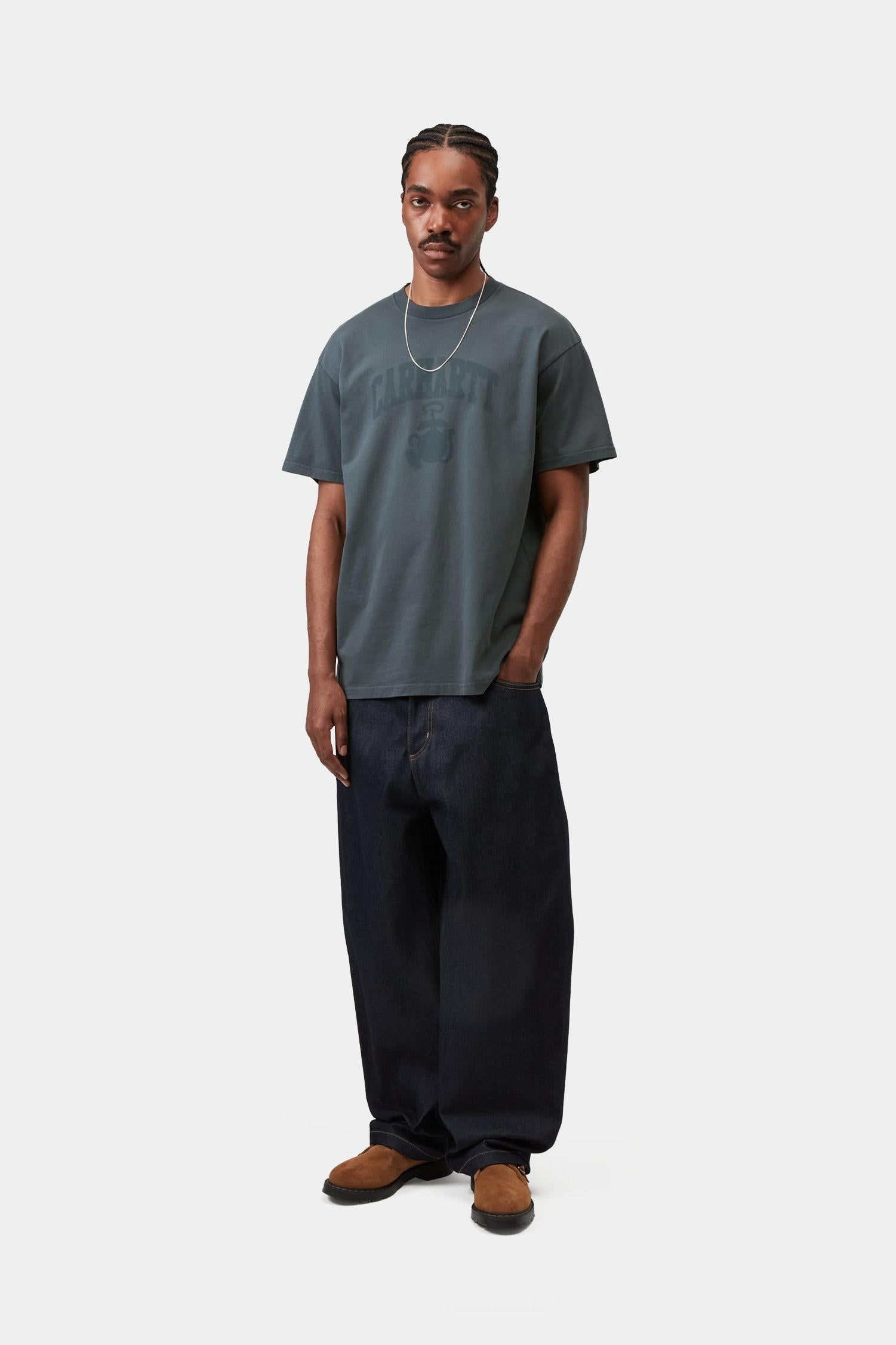 Faded Pond Corps T-Shirt Deep Night (Heavy Stone Wash)