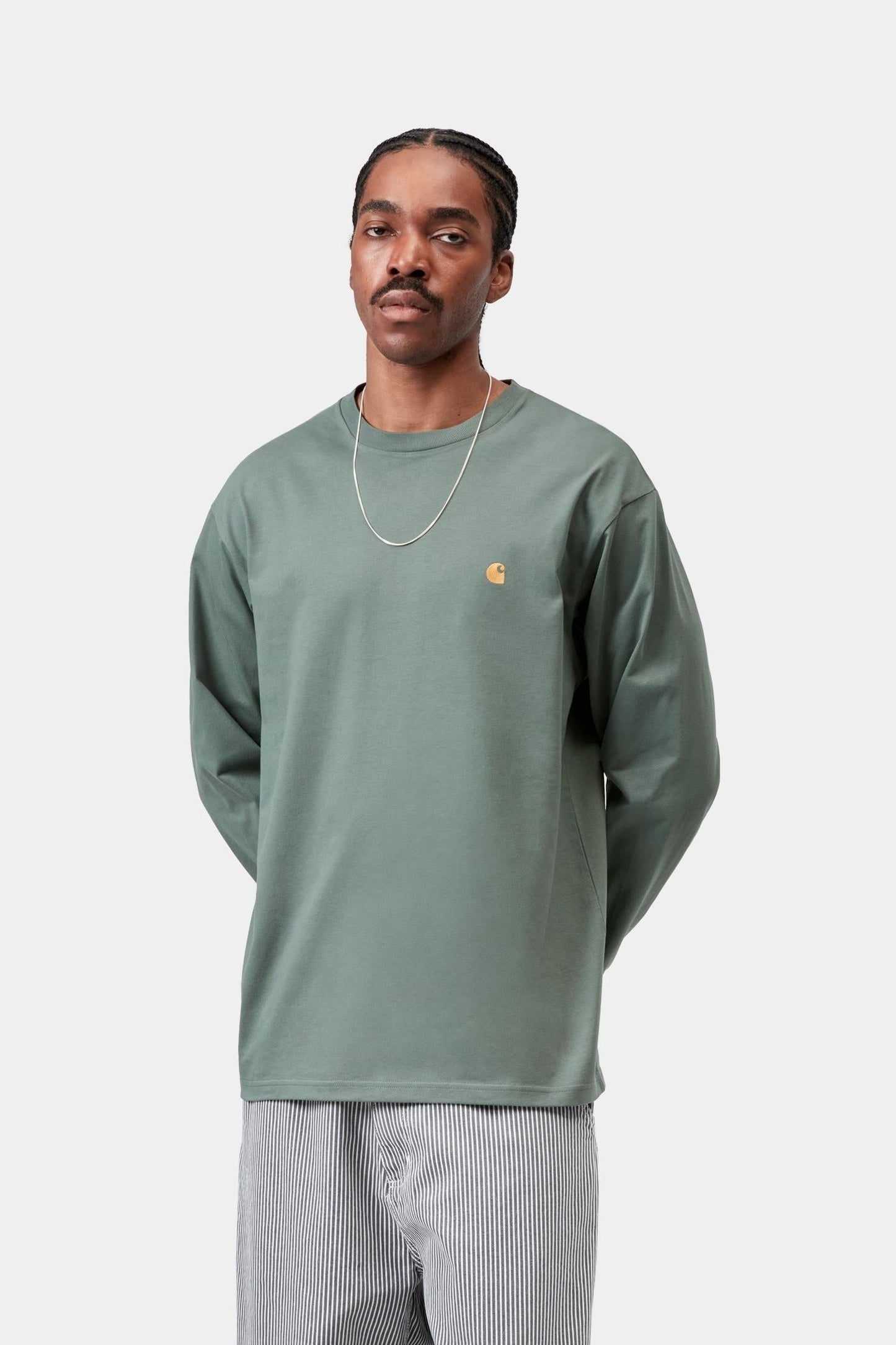 Chase Long Sleeve T-Shirt Velvet Green