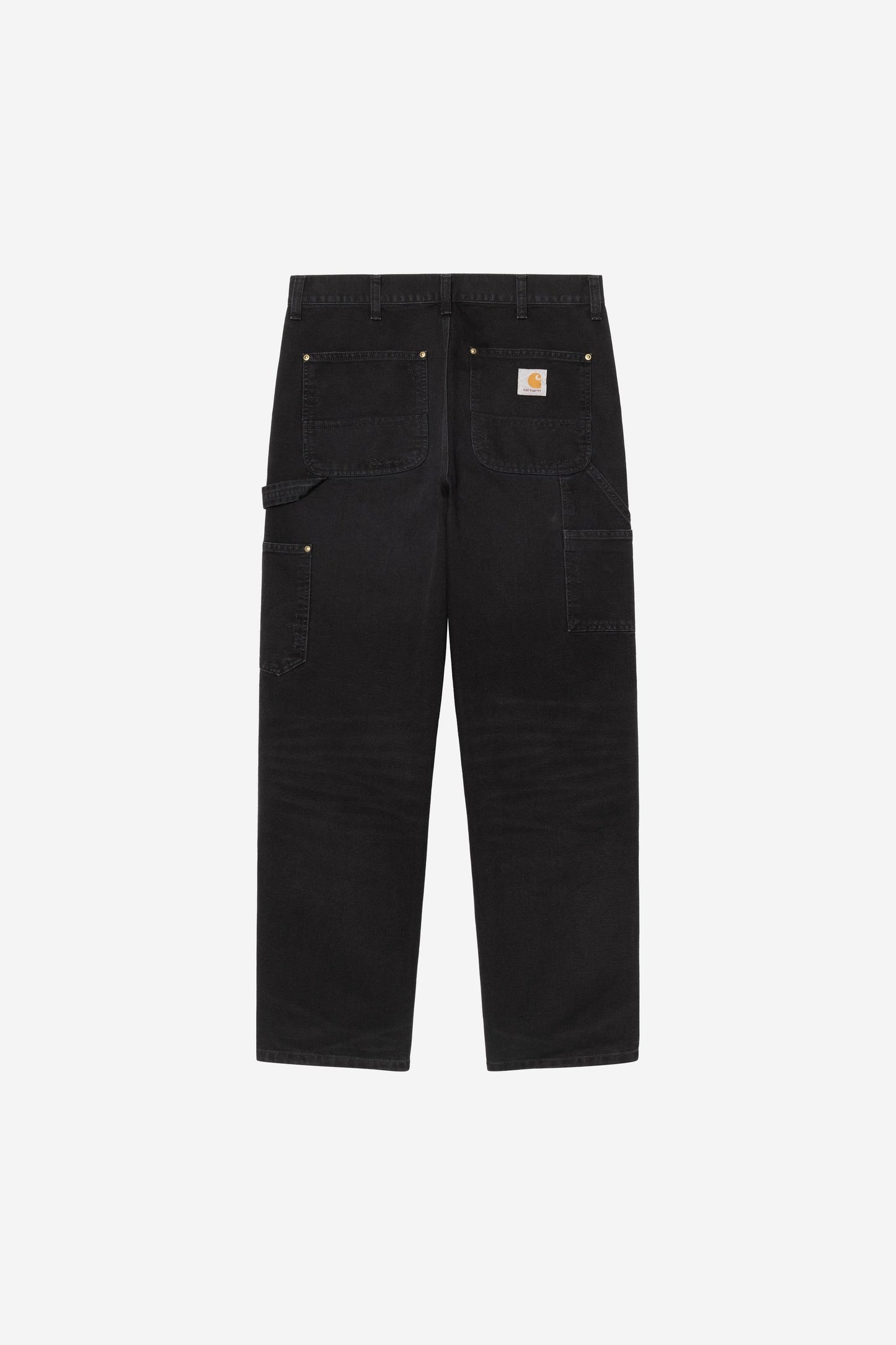 Double Knee Pant Black (Grind Wash)