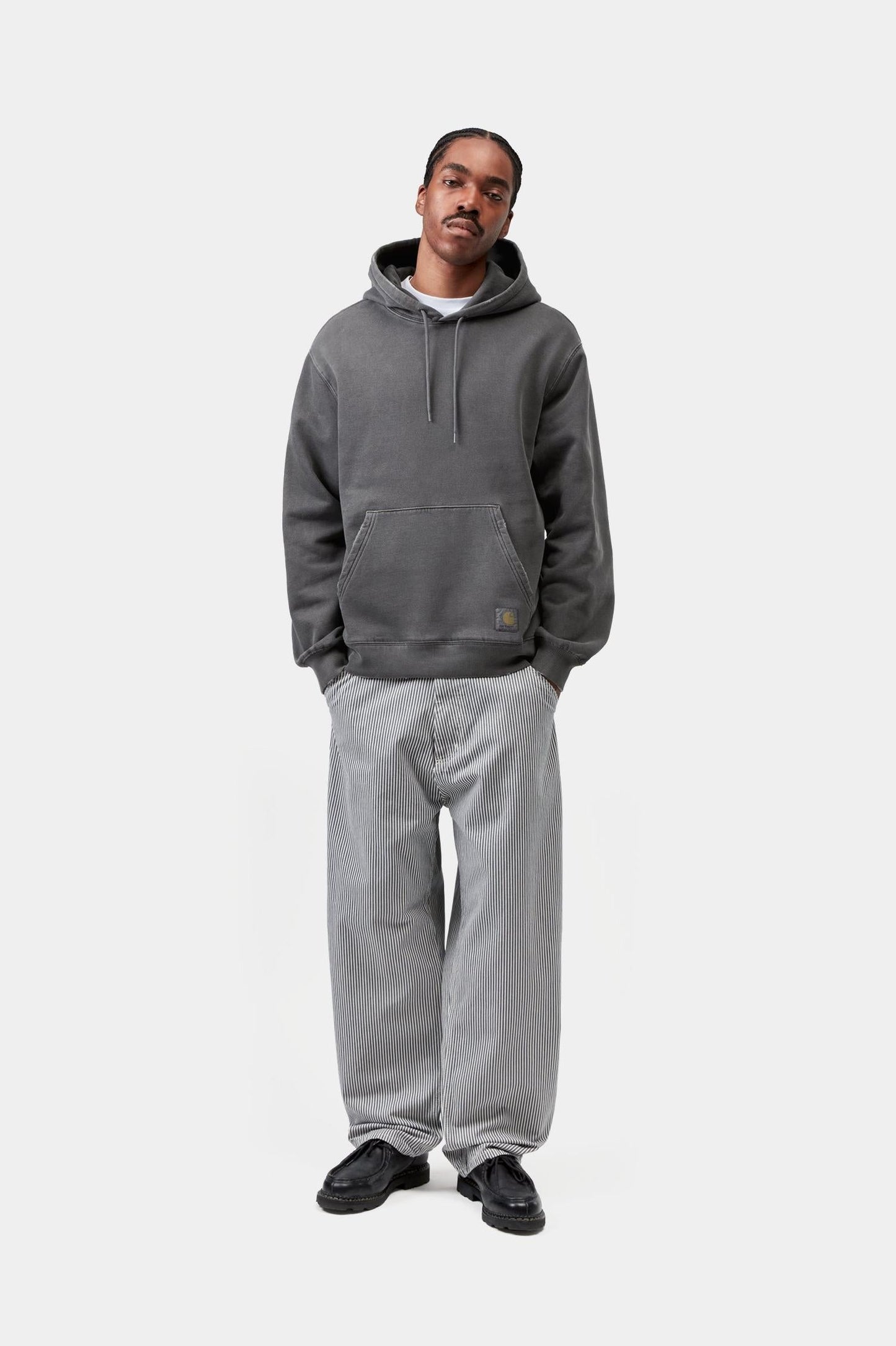 Hooded Torion Sweatshirt Black (Grind Wash)