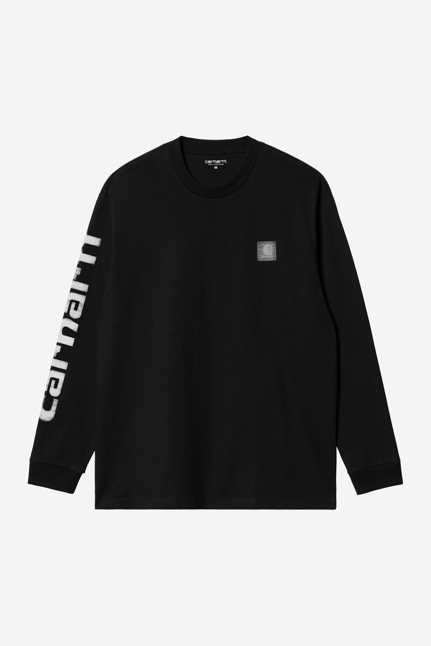 Long Sleeve Archive Script T-Shirt Black