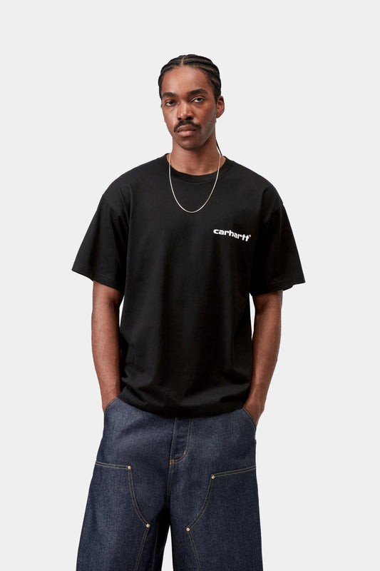Caps T-Shirt Black