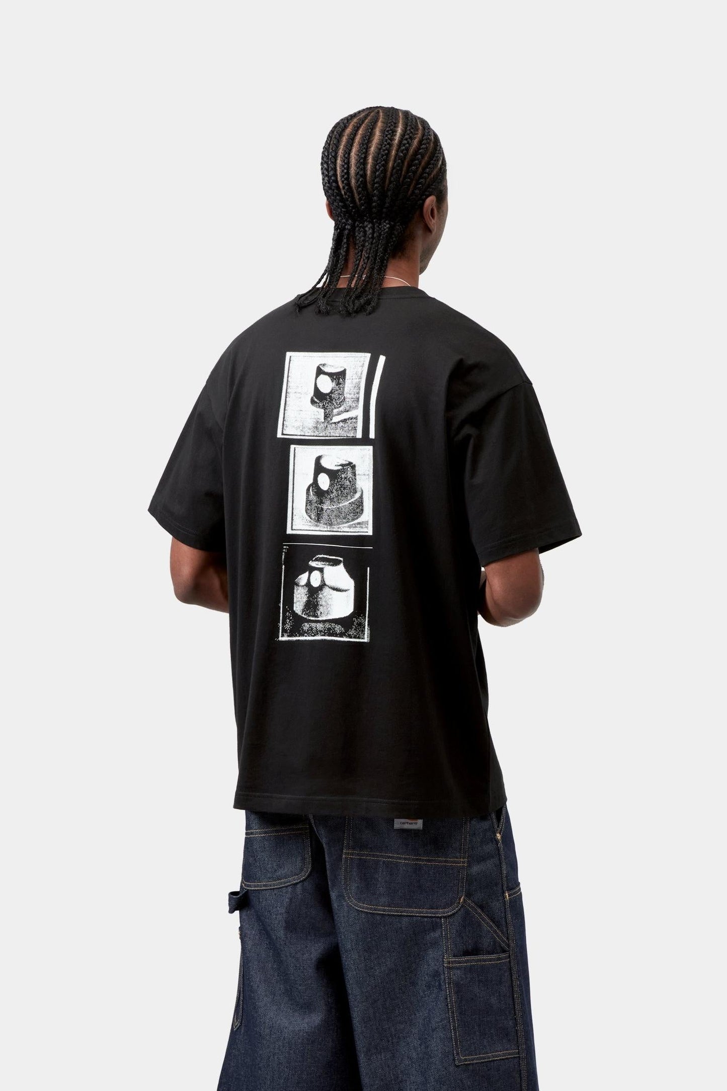Caps T-Shirt Black