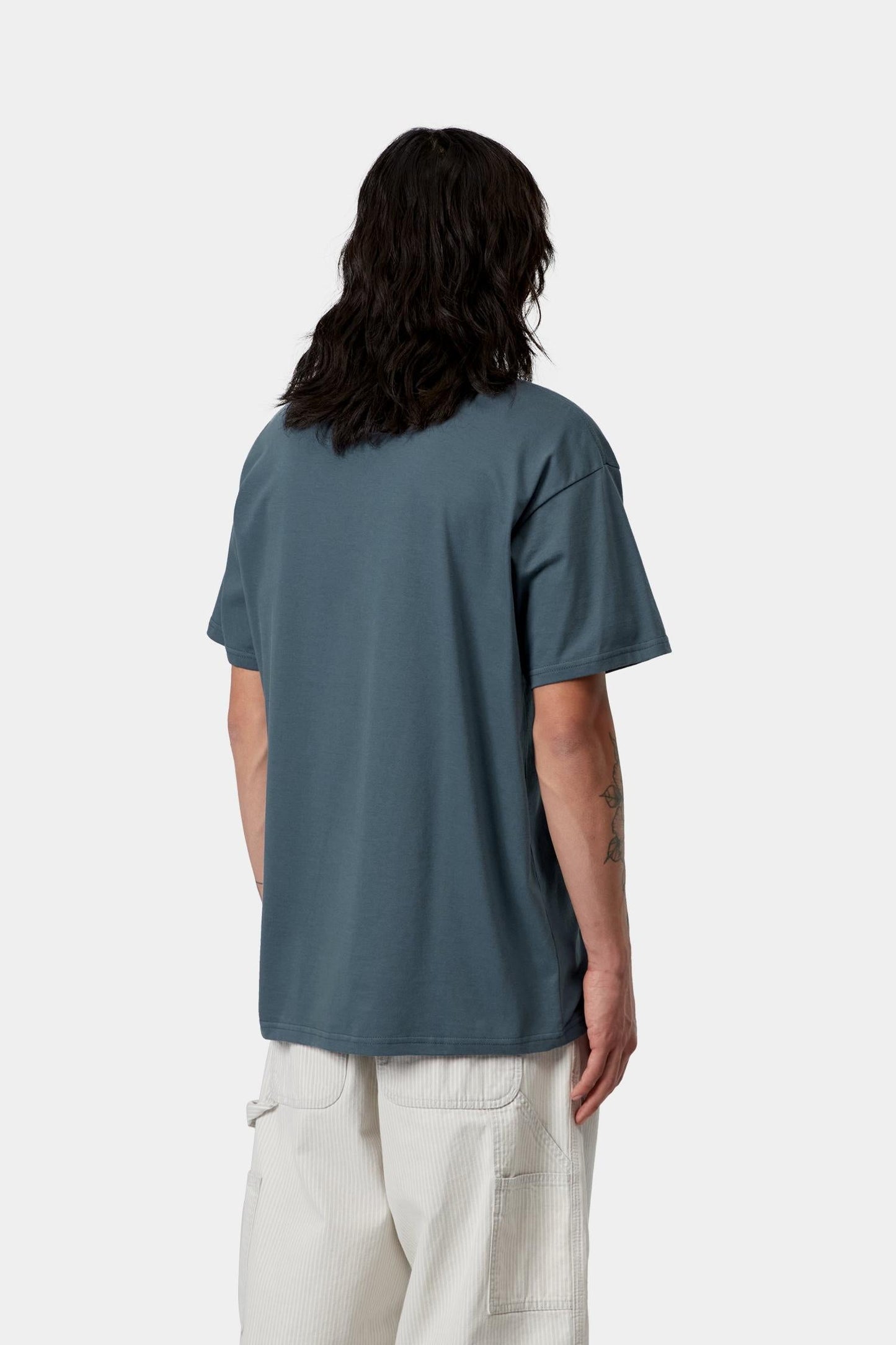 Shattered T-Shirt Office Blue
