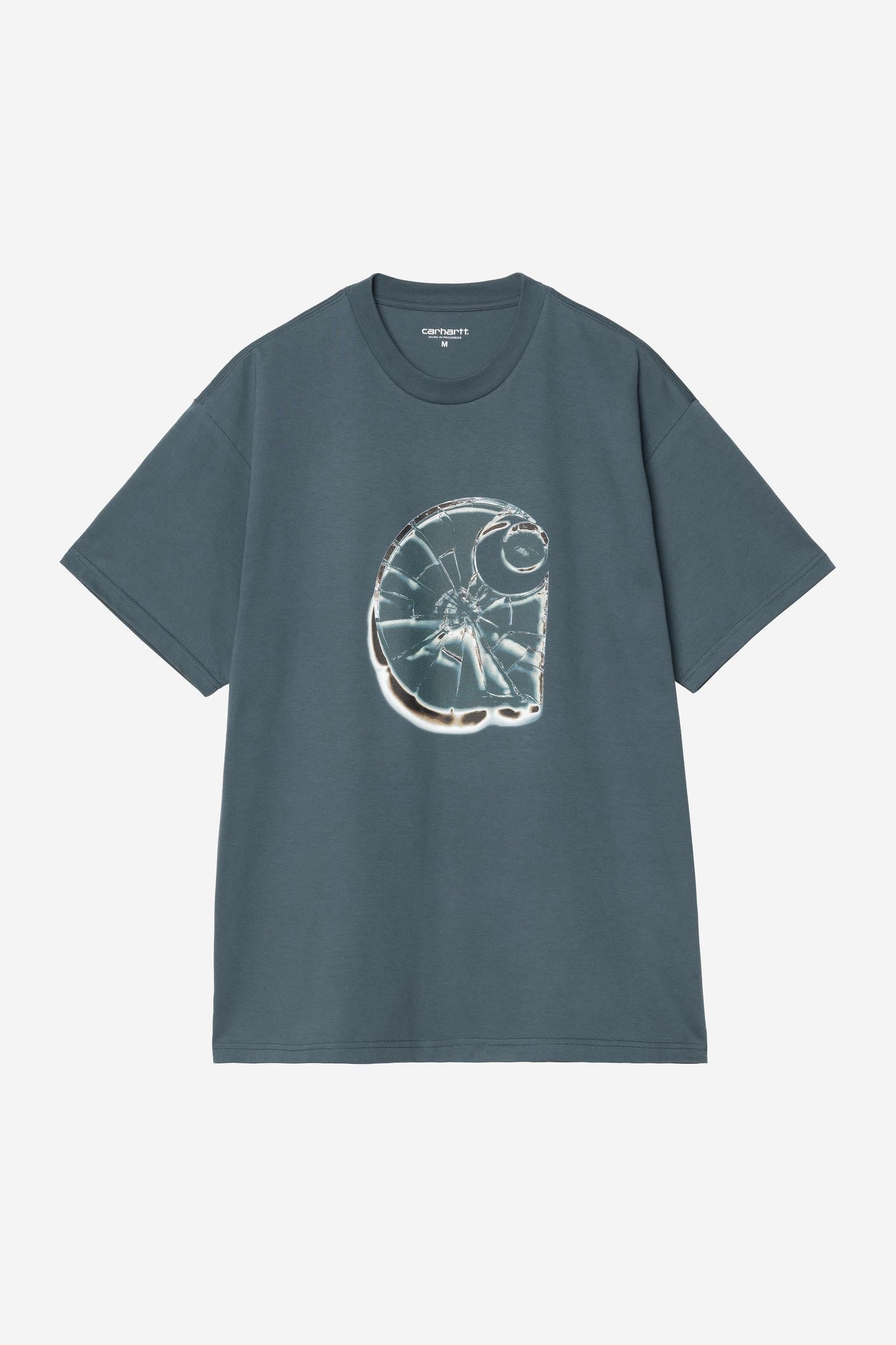 Shattered T-Shirt Office Blue