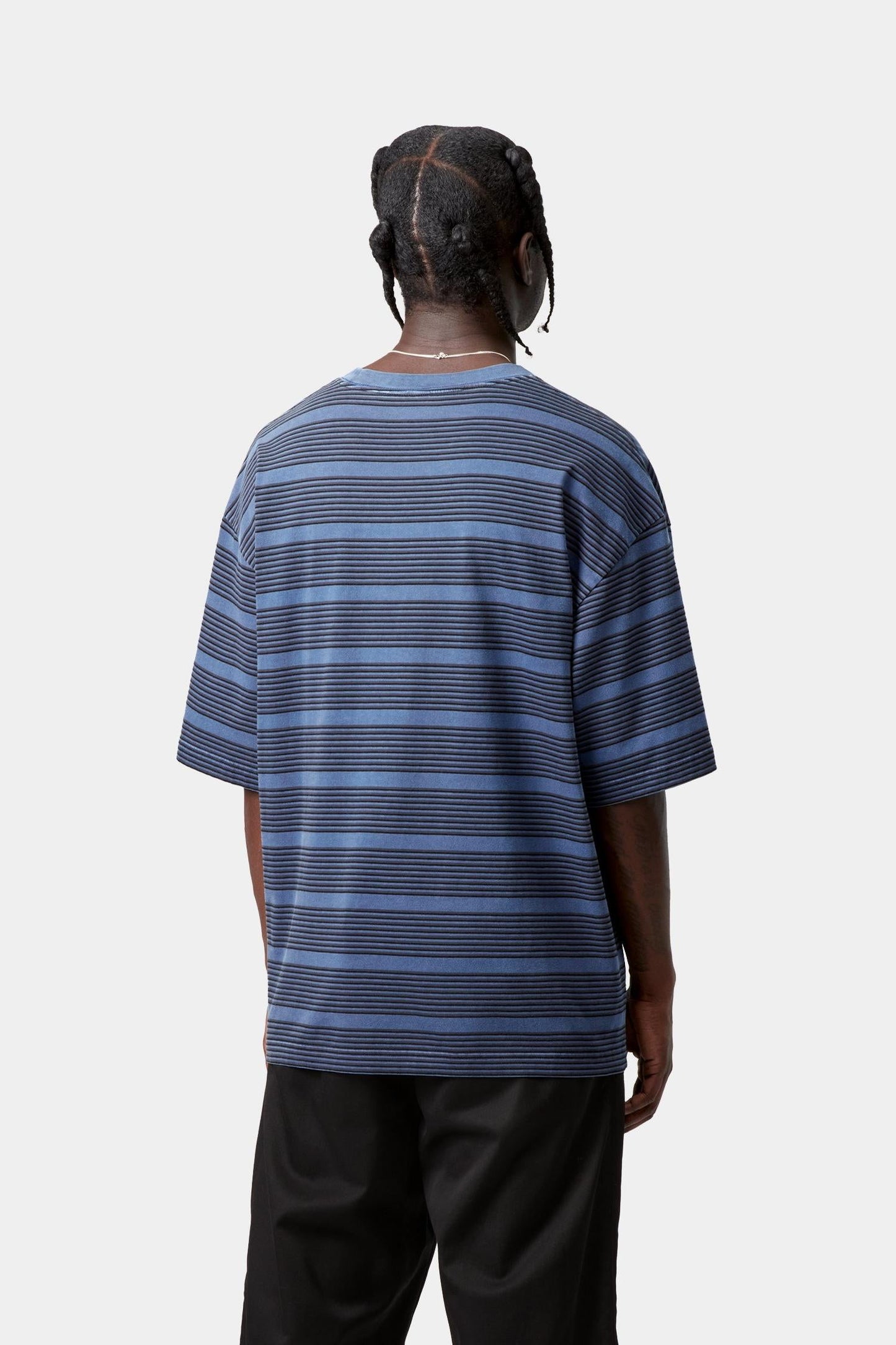 Hanson Stripe T-Shirt Jupiter (Garment Dyed)