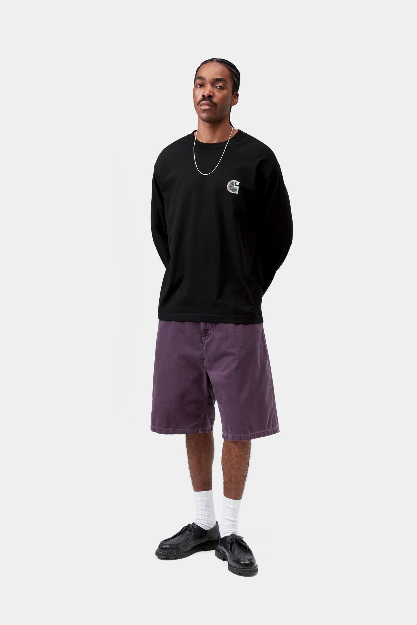 Long Sleeve Mind Your Head T-Shirt Black