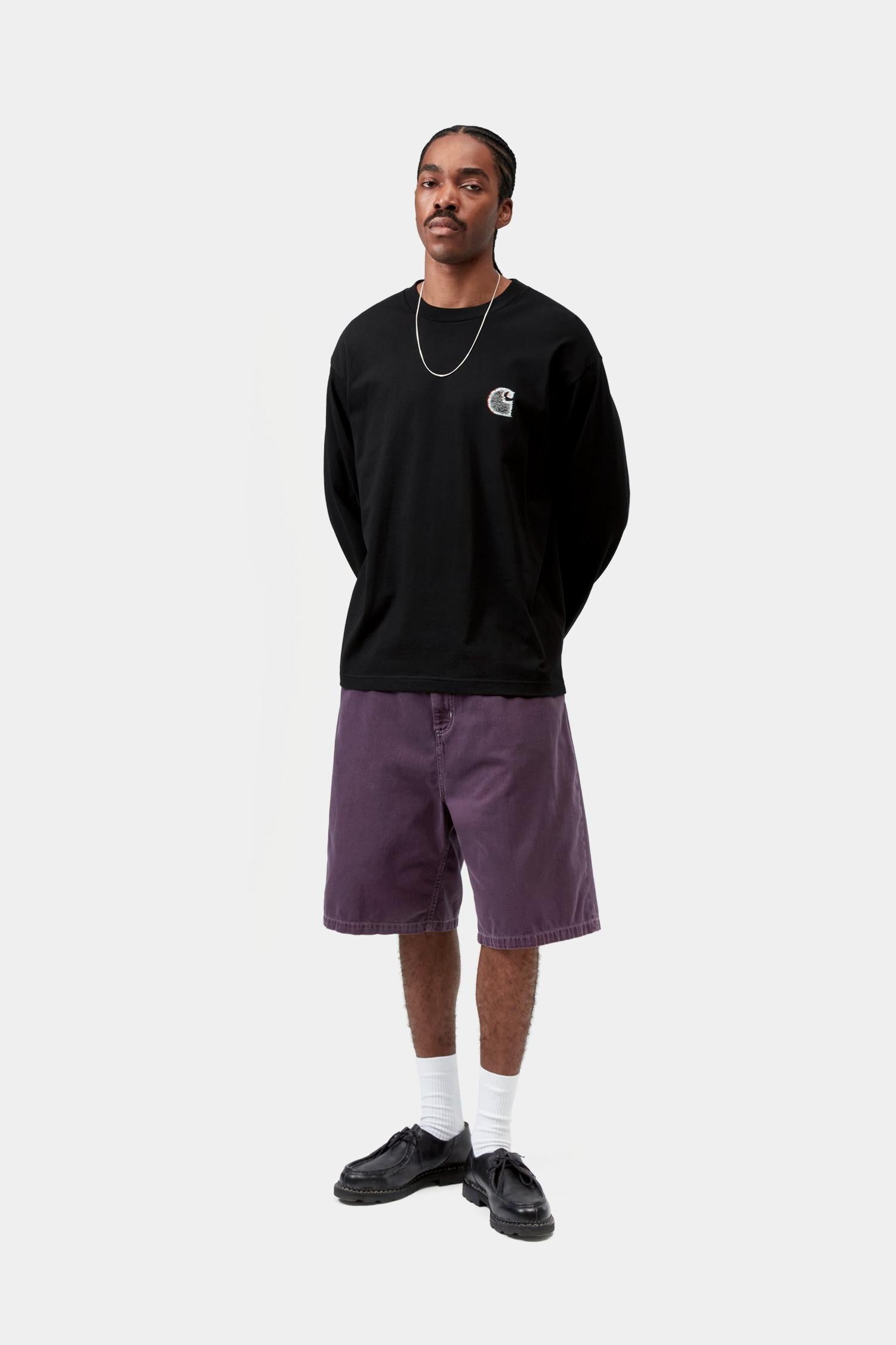 Long Sleeve Mind Your Head T-Shirt Black