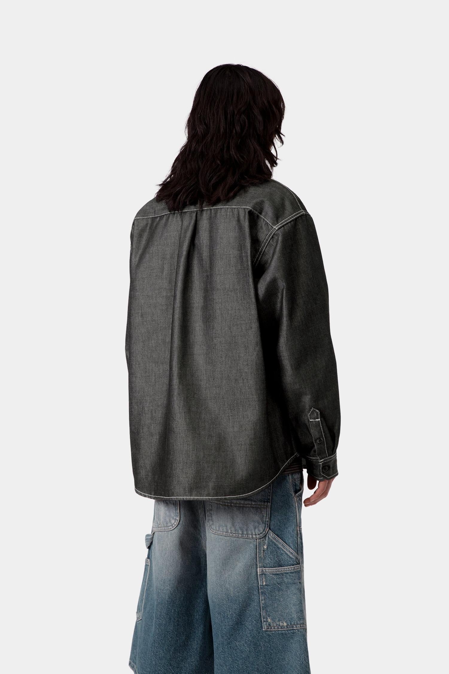 Tigan Shirt Jacket Black (Rigid)