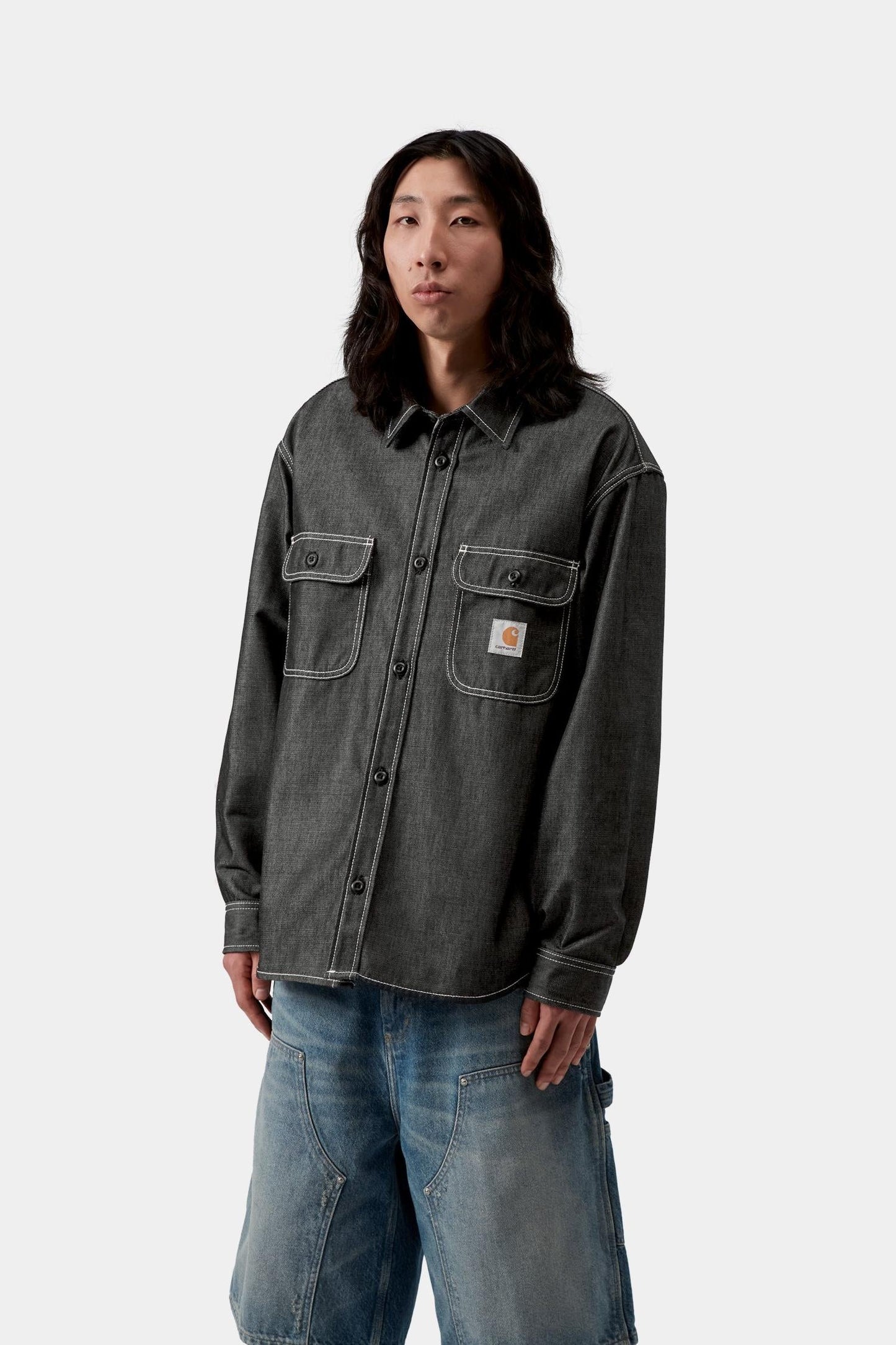 Tigan Shirt Jacket Black (Rigid)