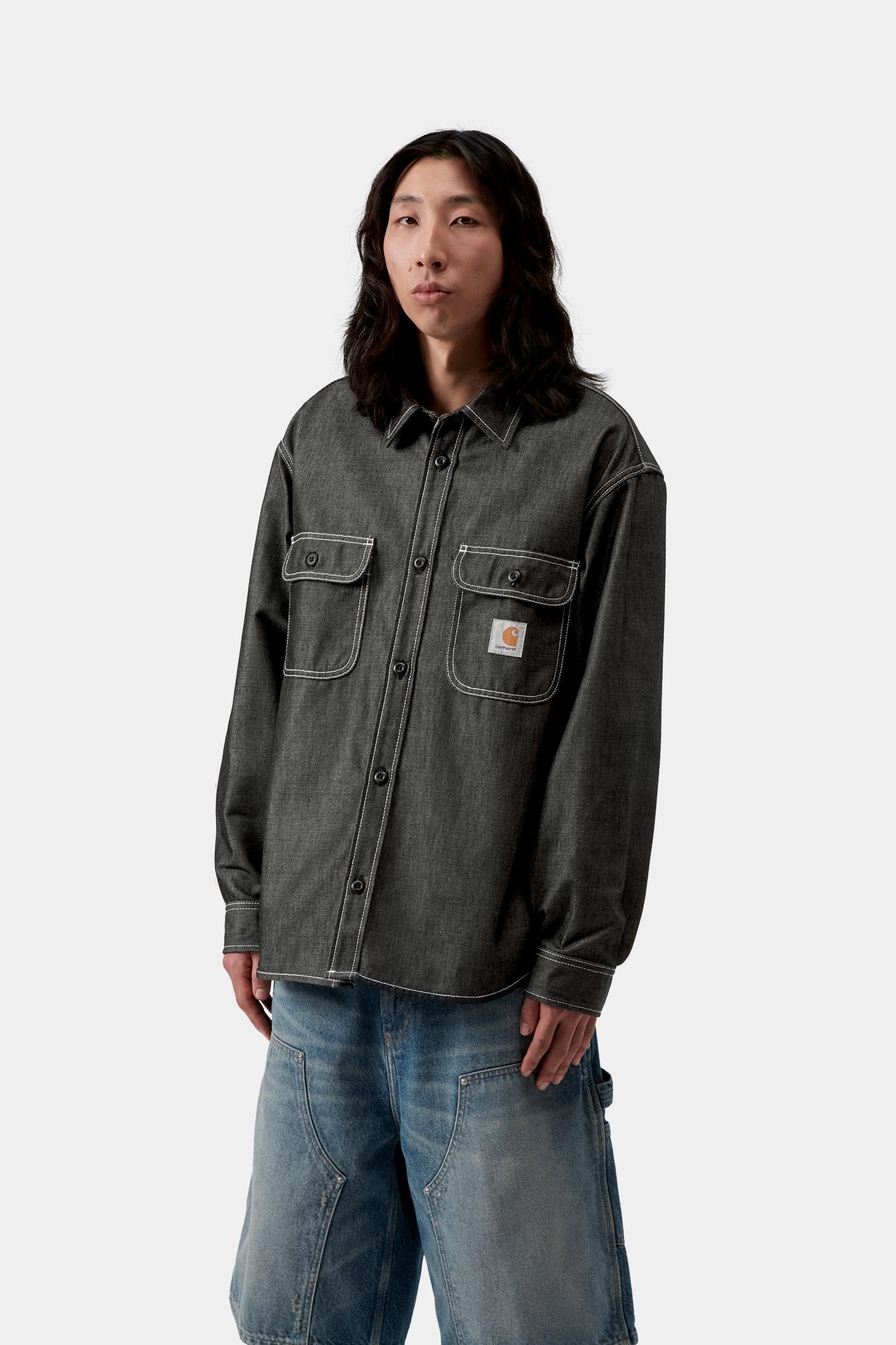 Tigan Shirt Jacket Black (Rigid)