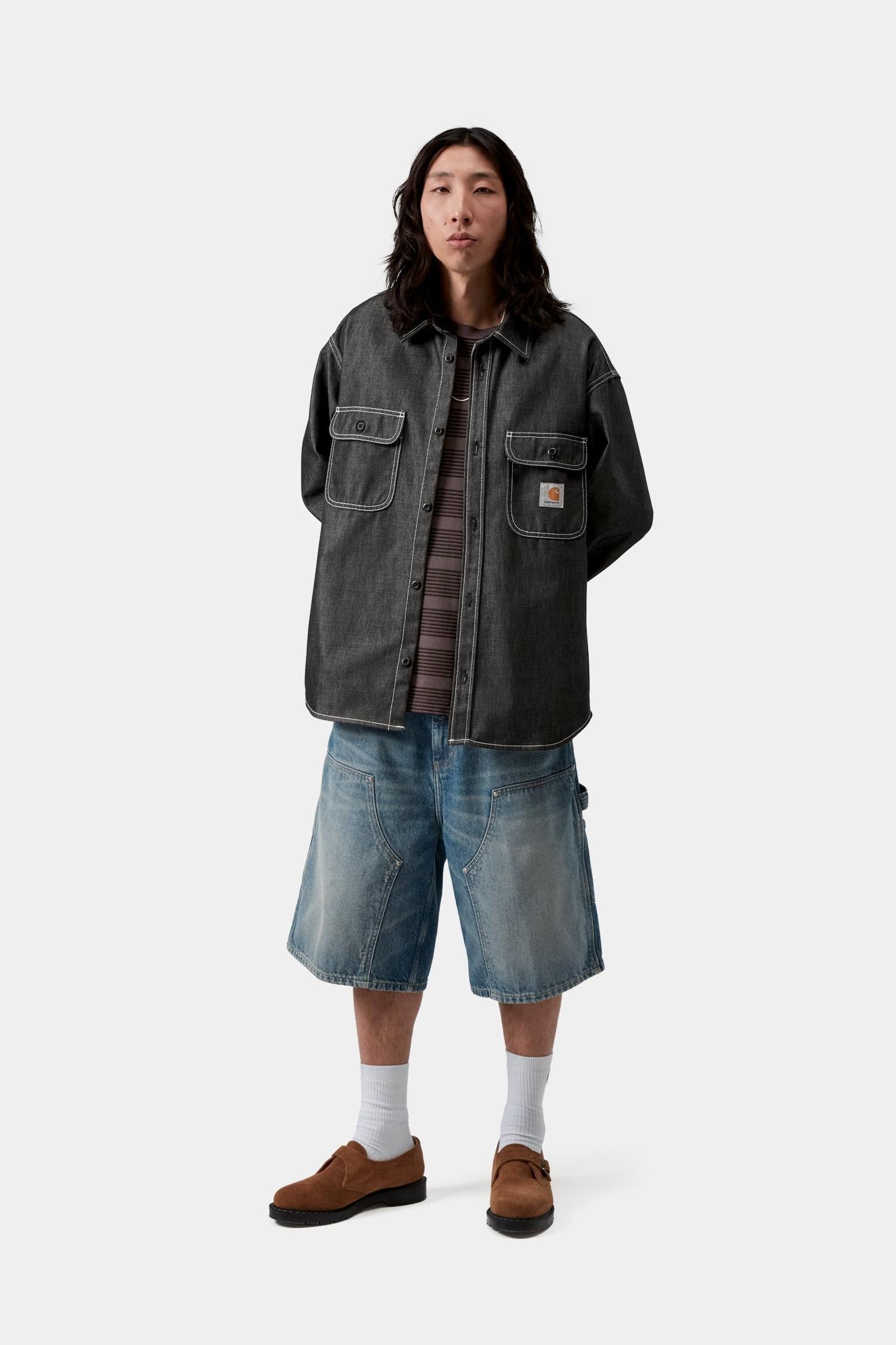 Tigan Shirt Jacket Black (Rigid)