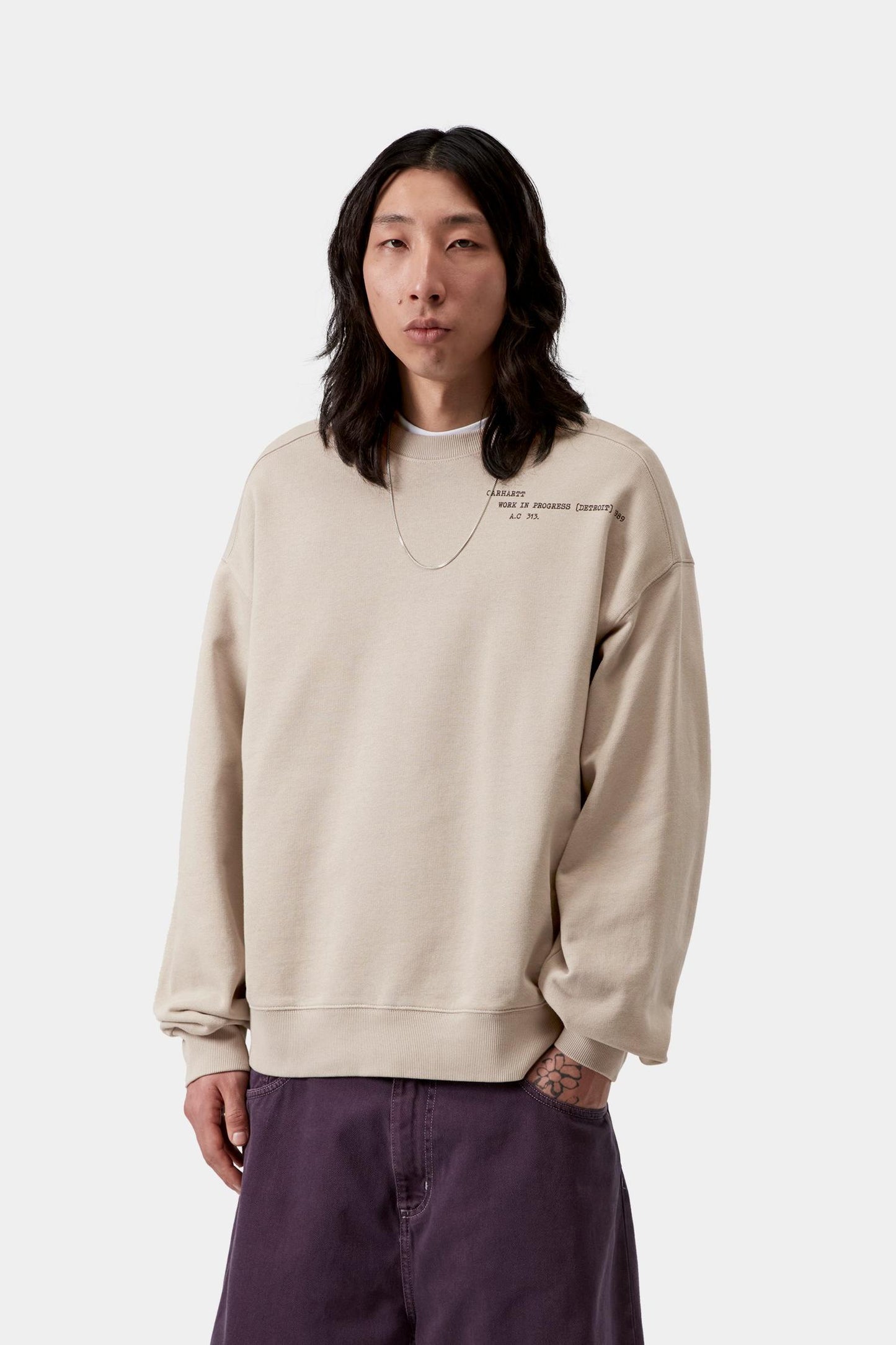 Punched Sweatshirt Puddle