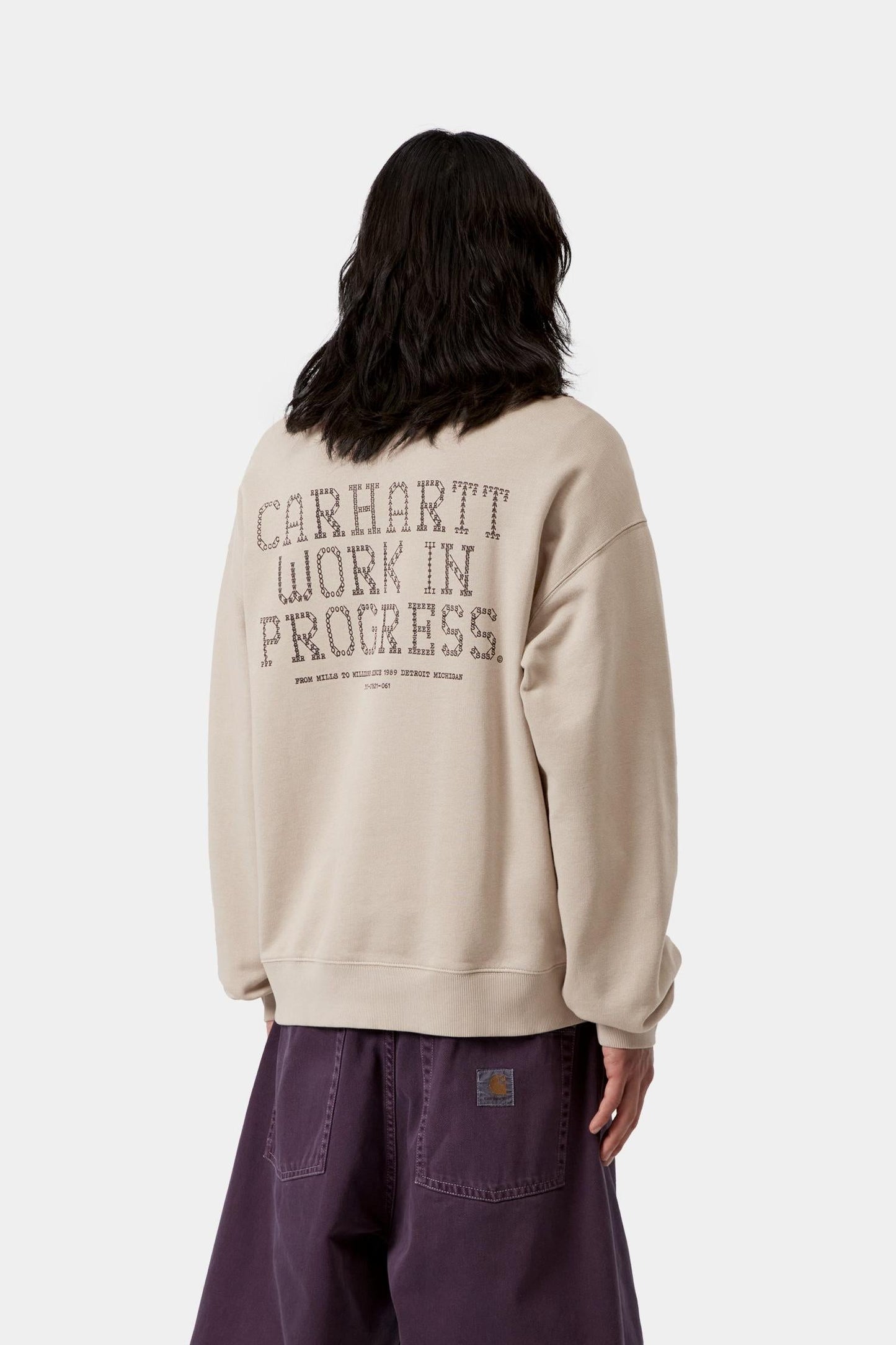 Punched Sweatshirt Puddle