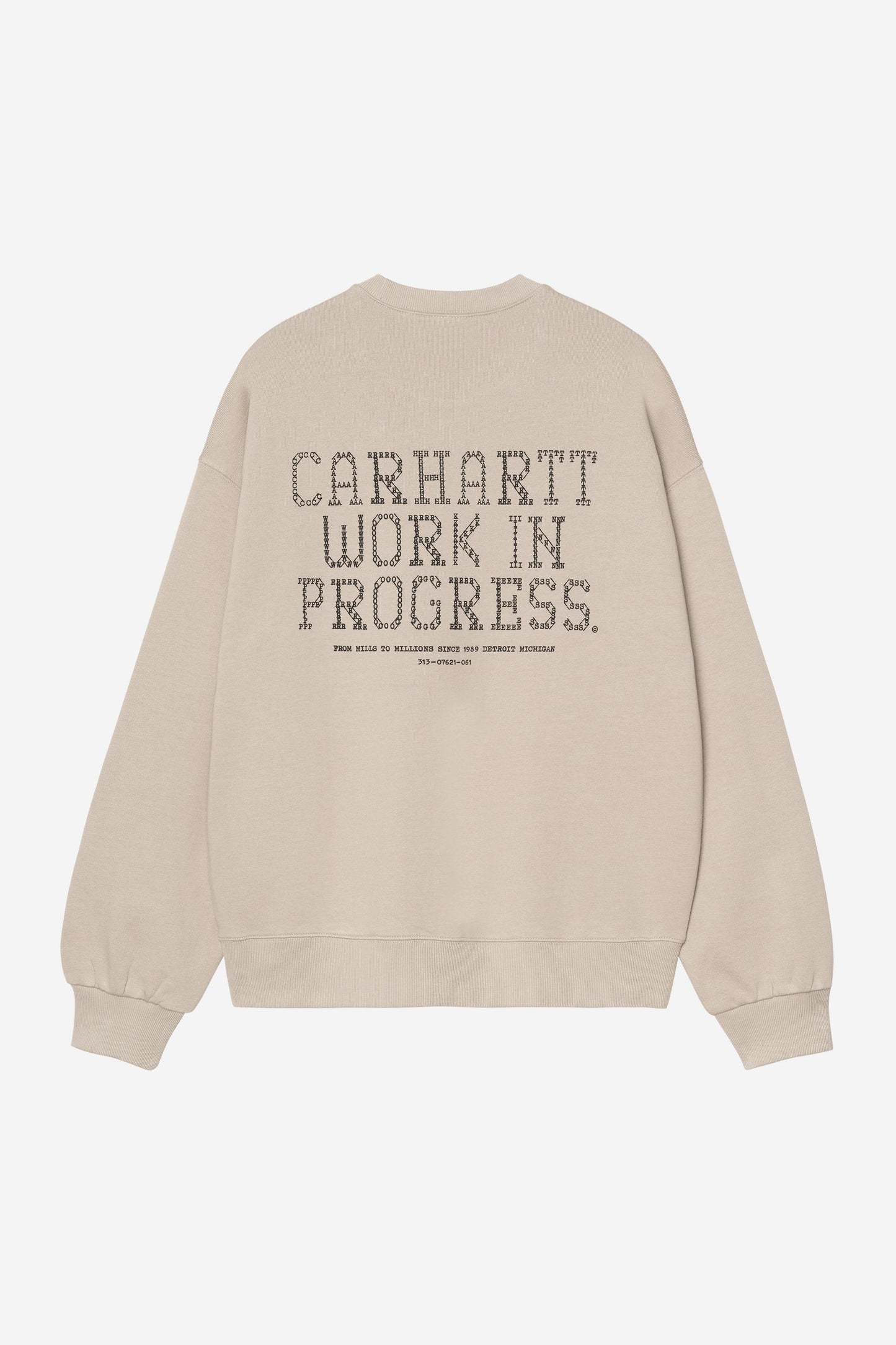Punched Sweatshirt Puddle