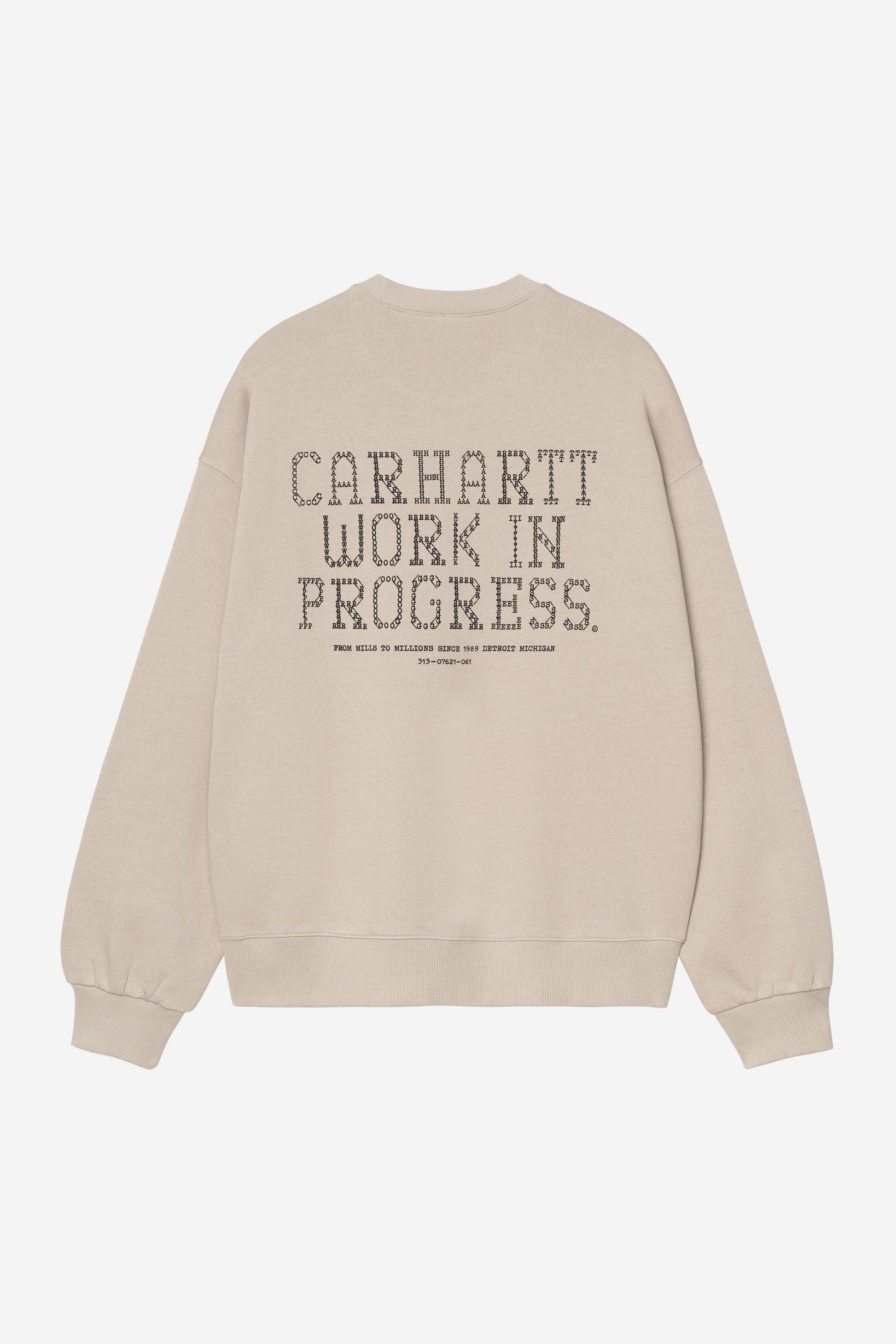 Punched Sweatshirt Puddle