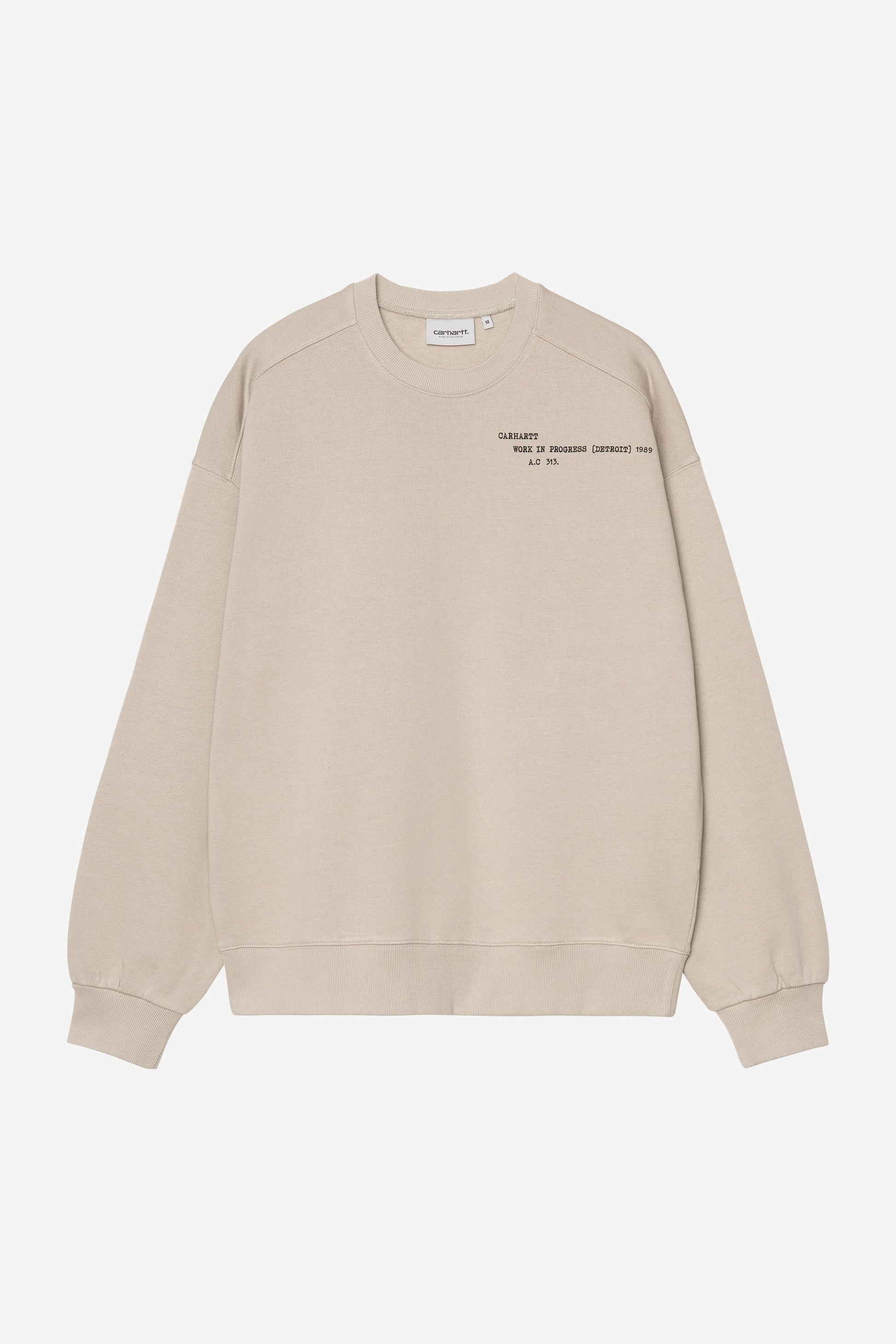 Punched Sweatshirt Puddle