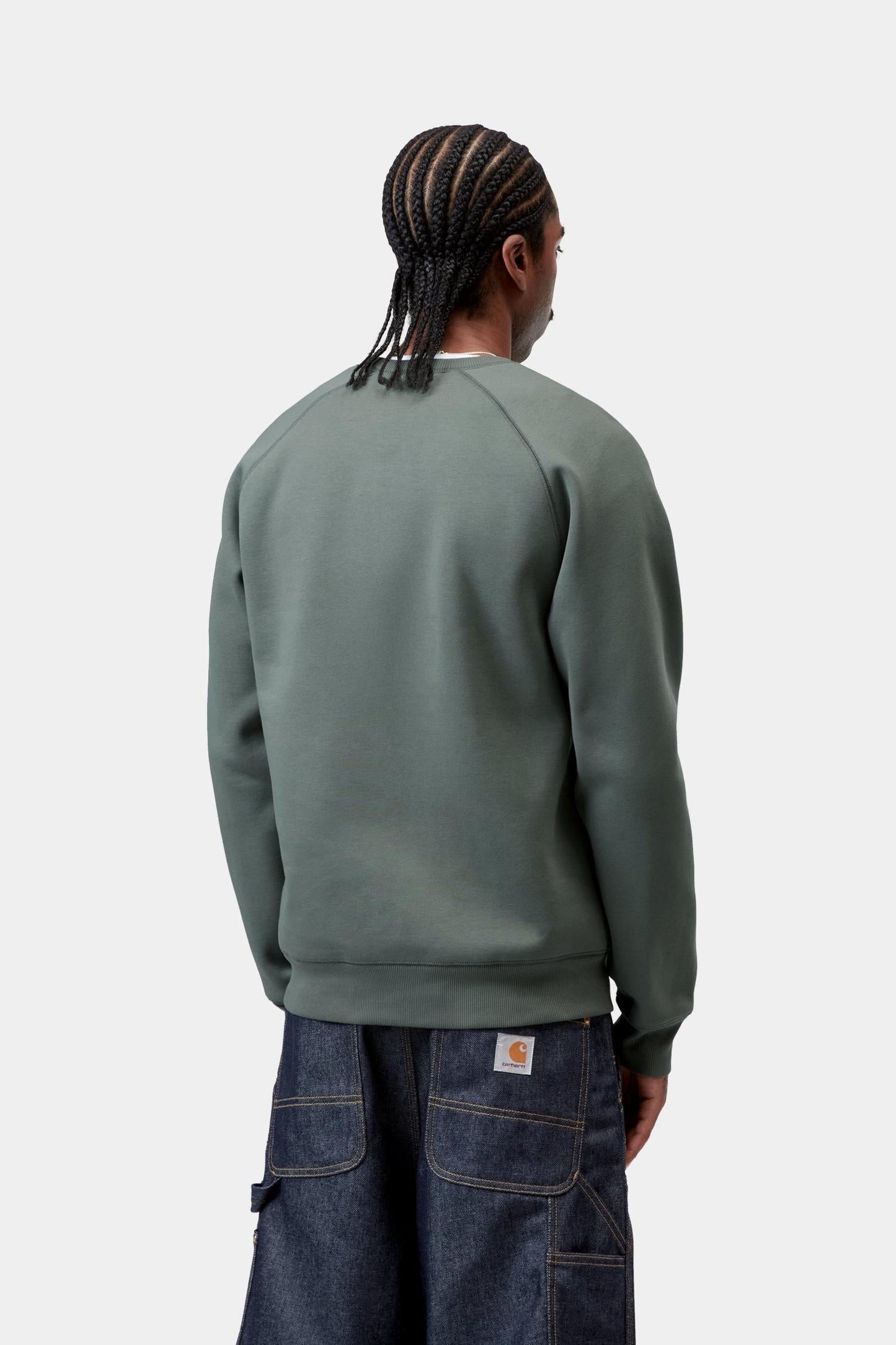 Chase Sweatshirt Velvet Green