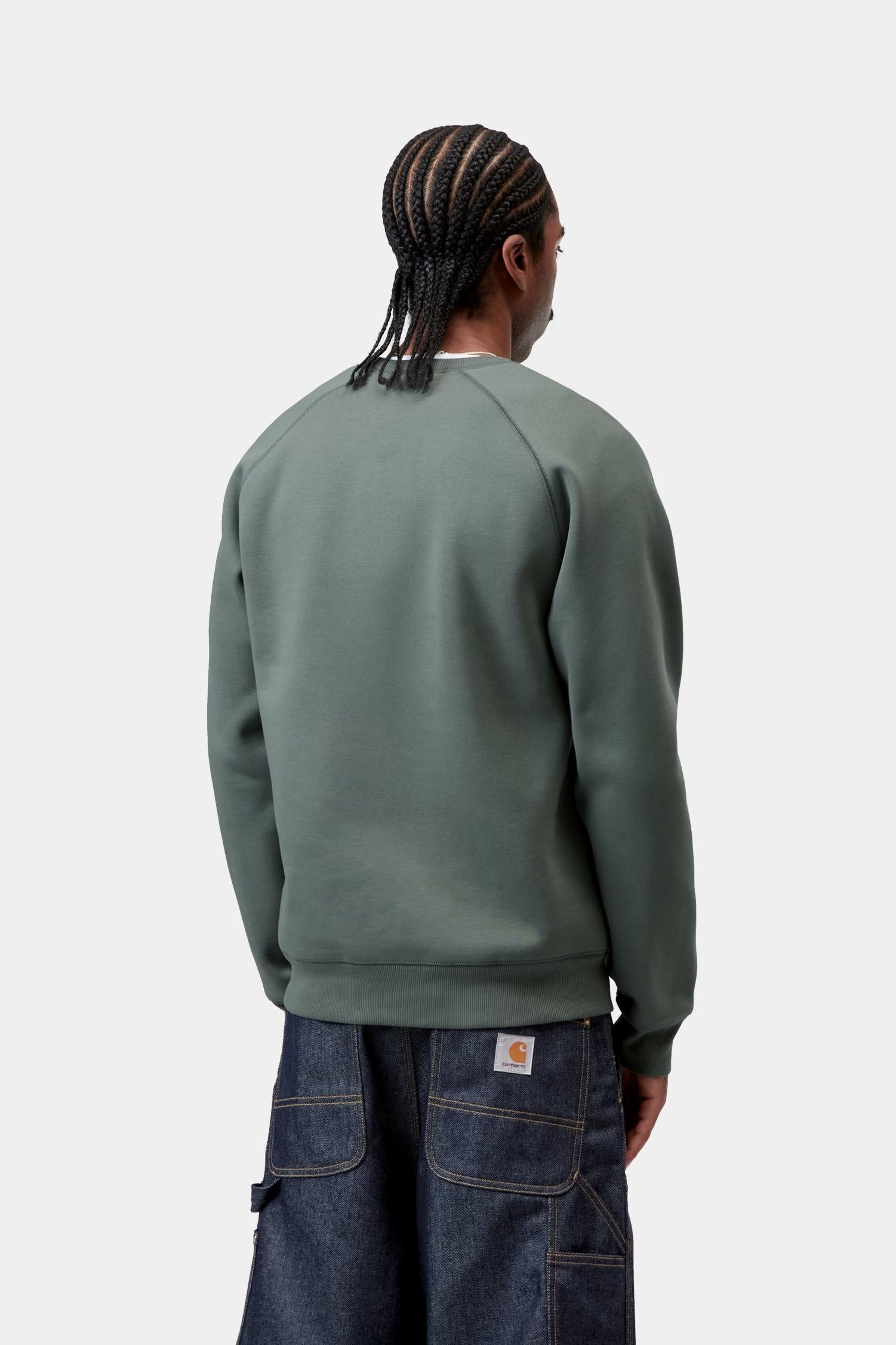 Chase Sweatshirt Velvet Green