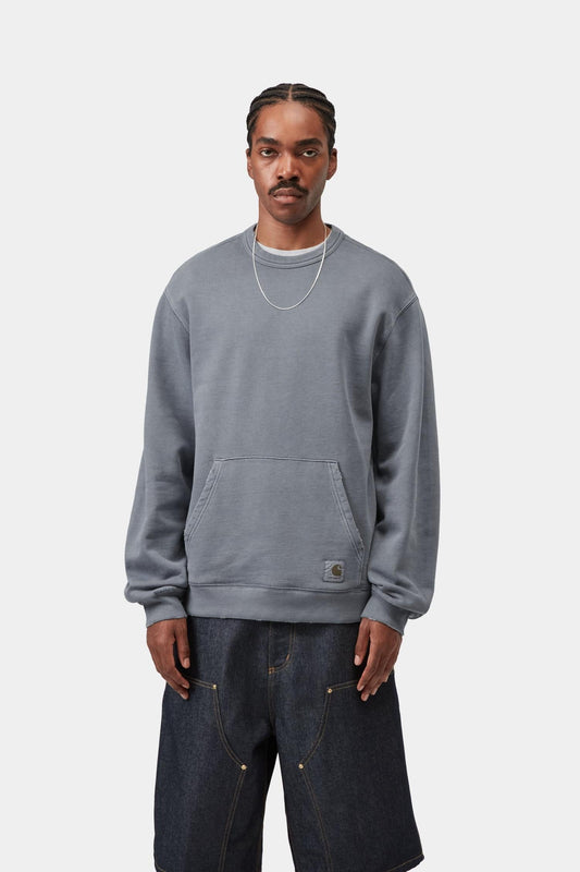 Torion Sweatshirt Office Blue (Grind Wash)
