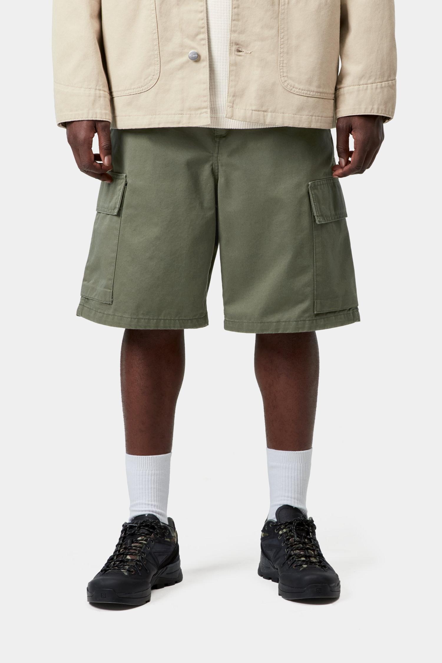 Kade Cargo Short Leaf (Stone Washed)