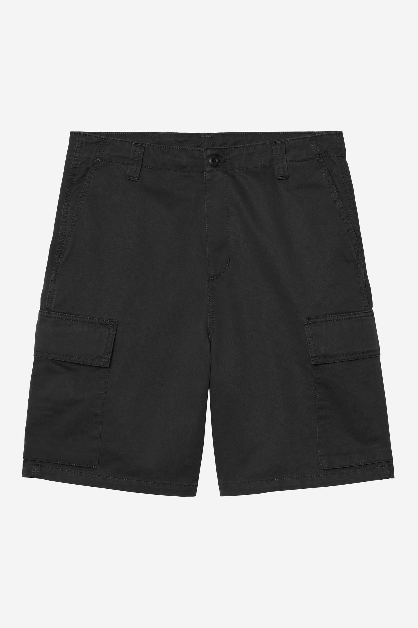Kade Cargo Short Black (Stone Washed)
