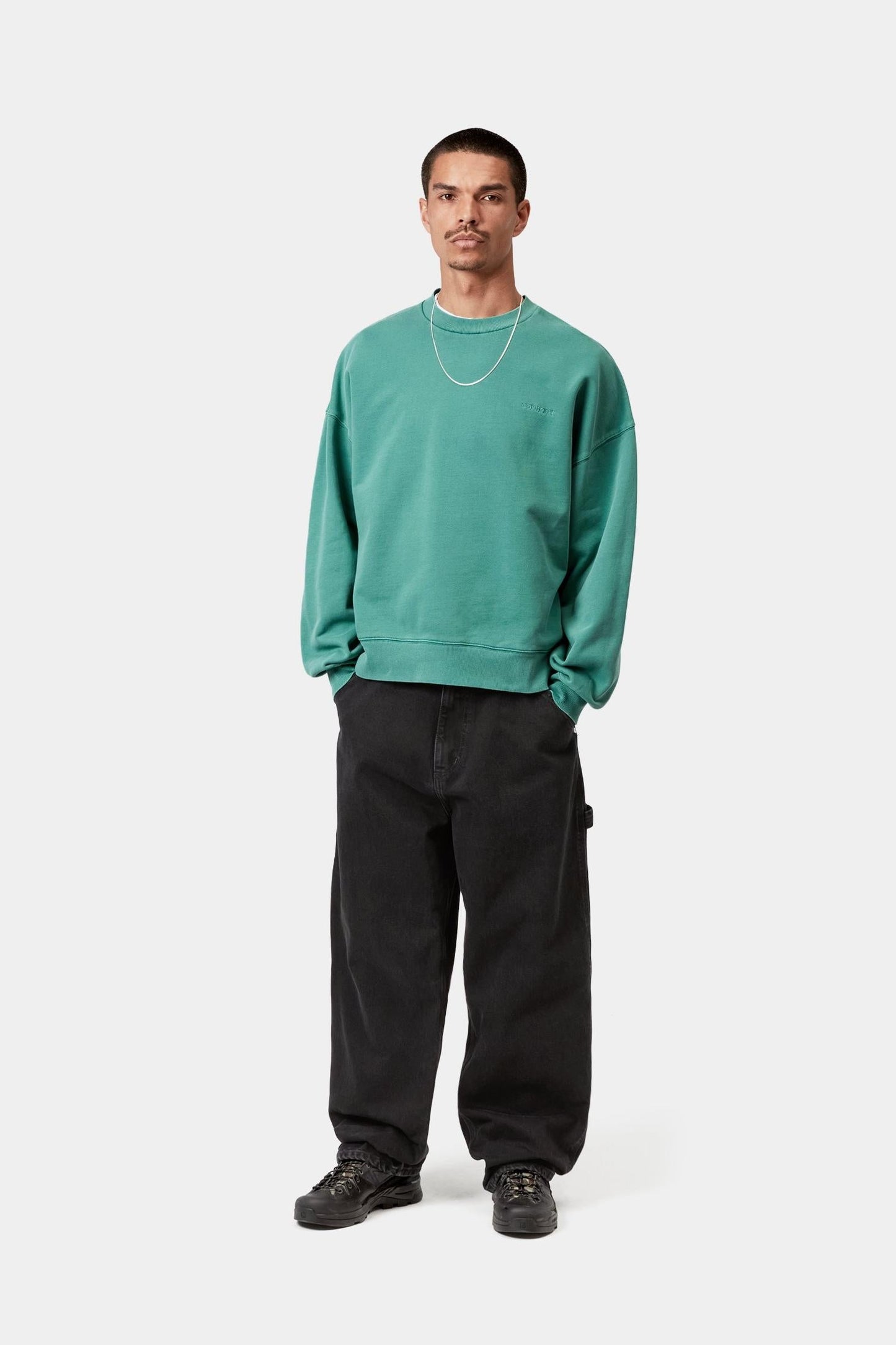 Belmont Pant Black (Stone Washed)