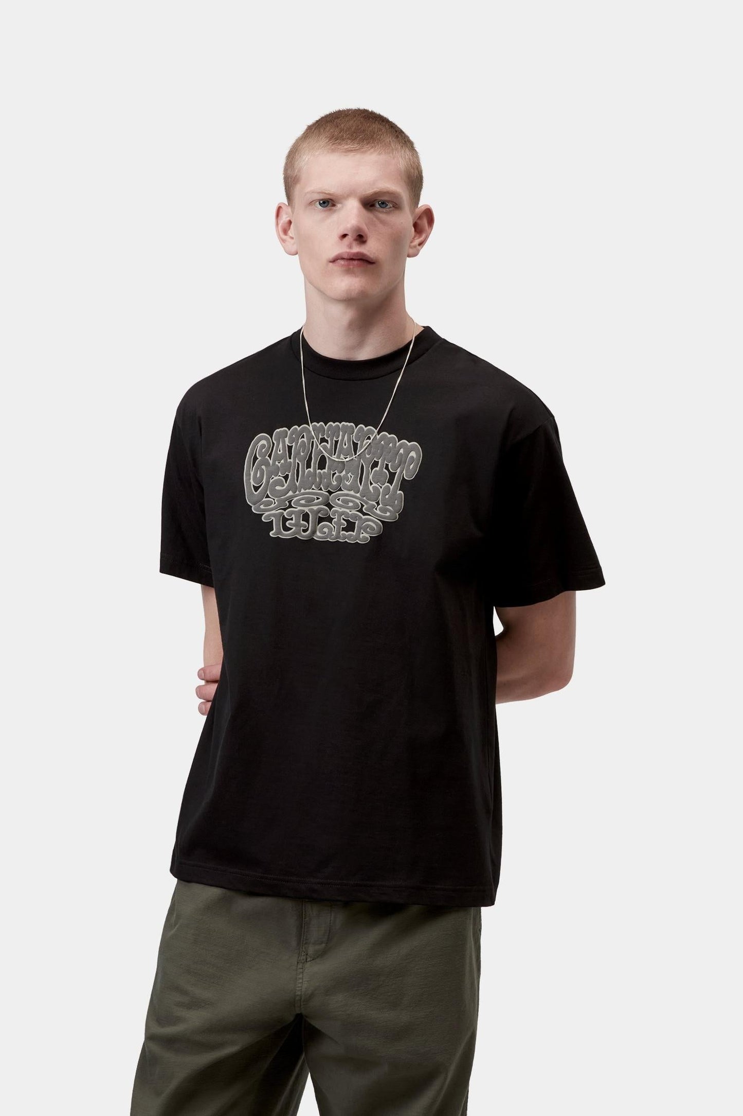 Tipsy Type T-Shirt Black