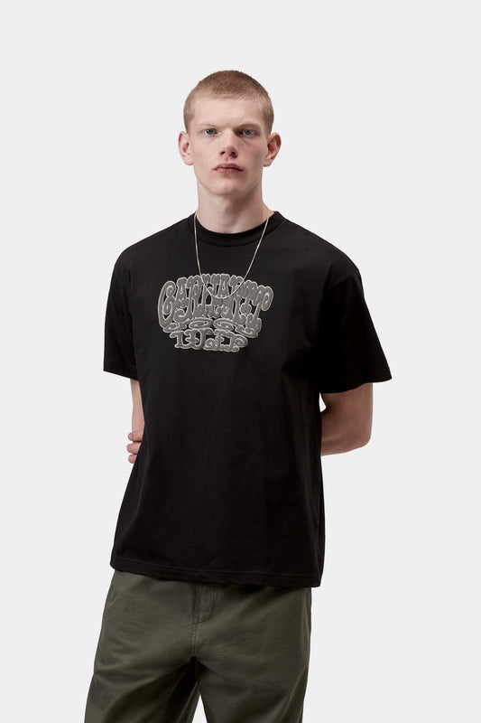 Tipsy Type T-Shirt Black