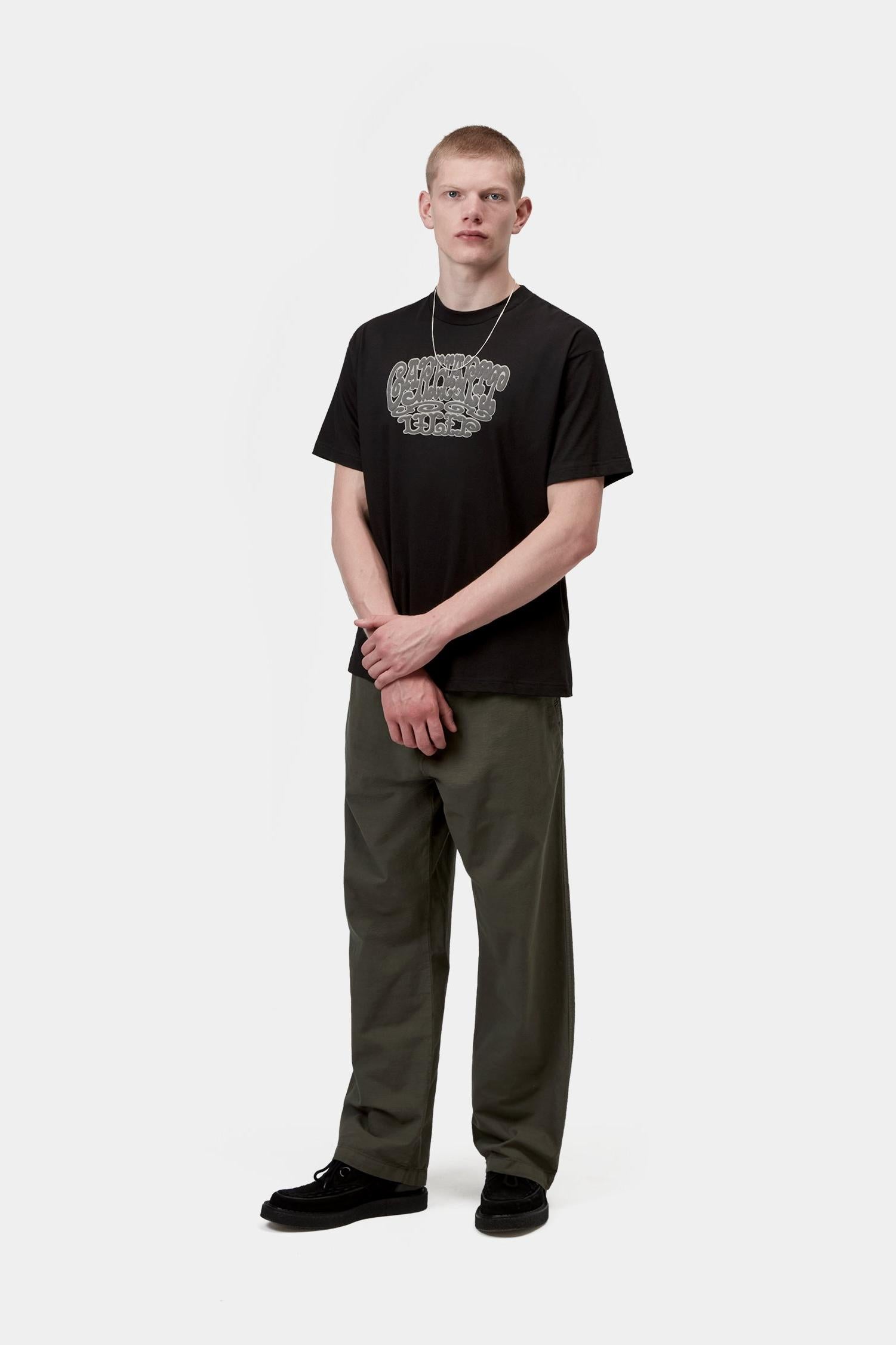 Tipsy Type T-Shirt Black