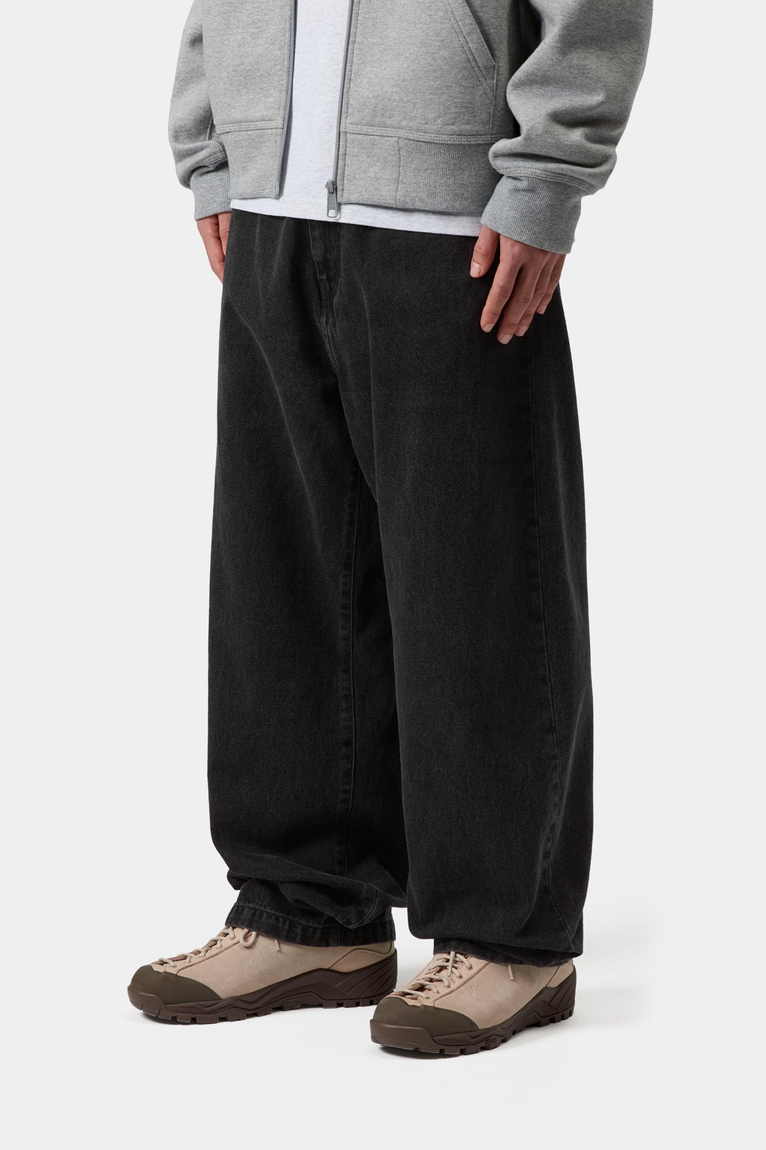 Landon Pant Black (Stone Washed)