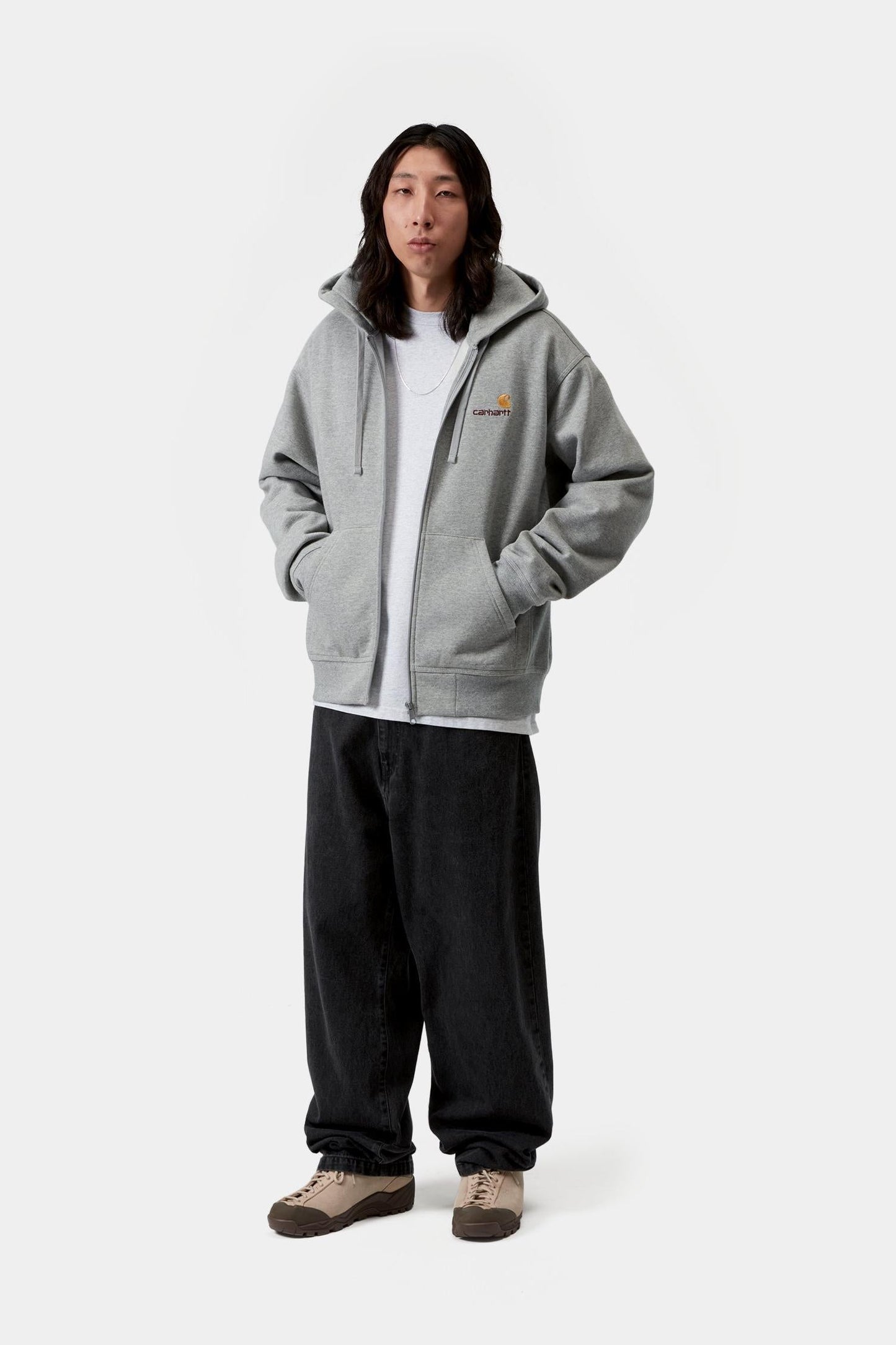 Landon Pant Black (Stone Washed)