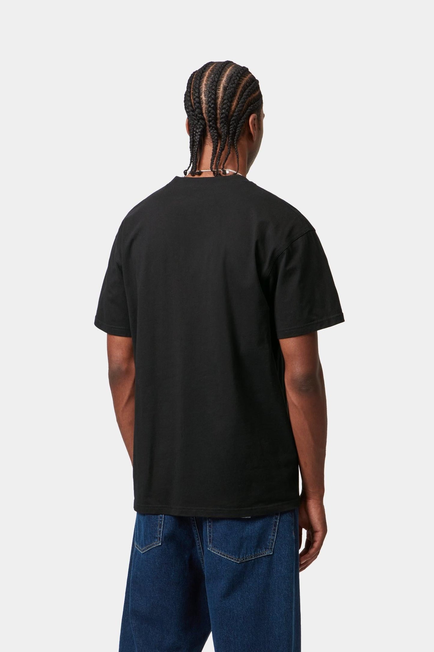 American Script T-Shirt Black