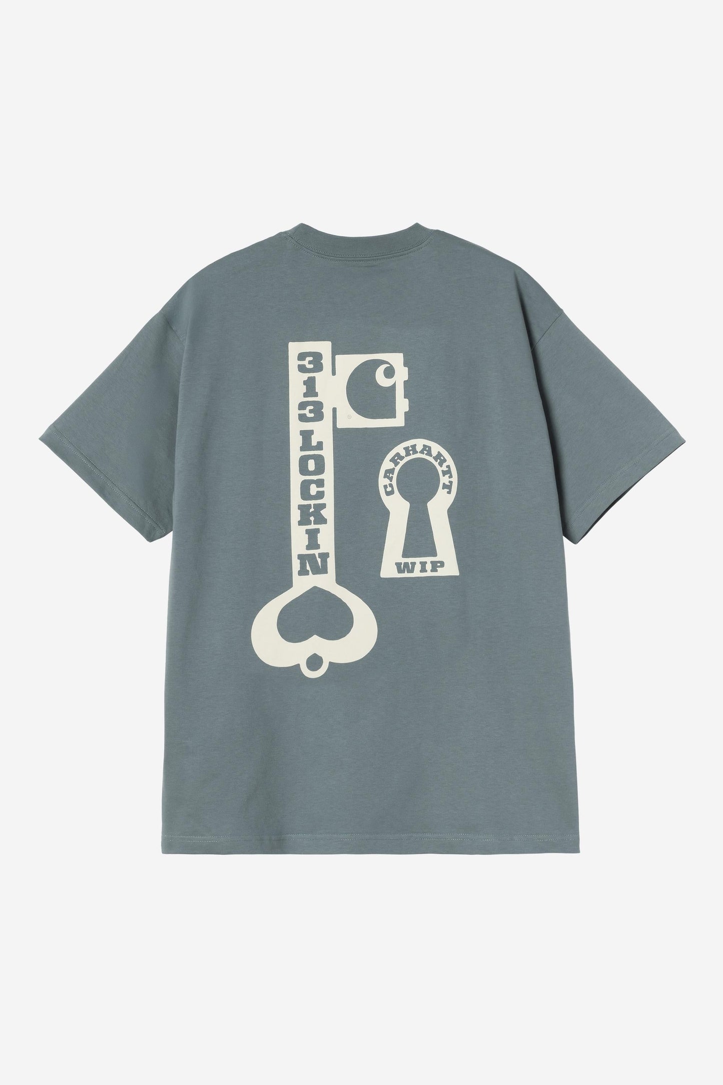 Locked T-Shirt Cozy Blue