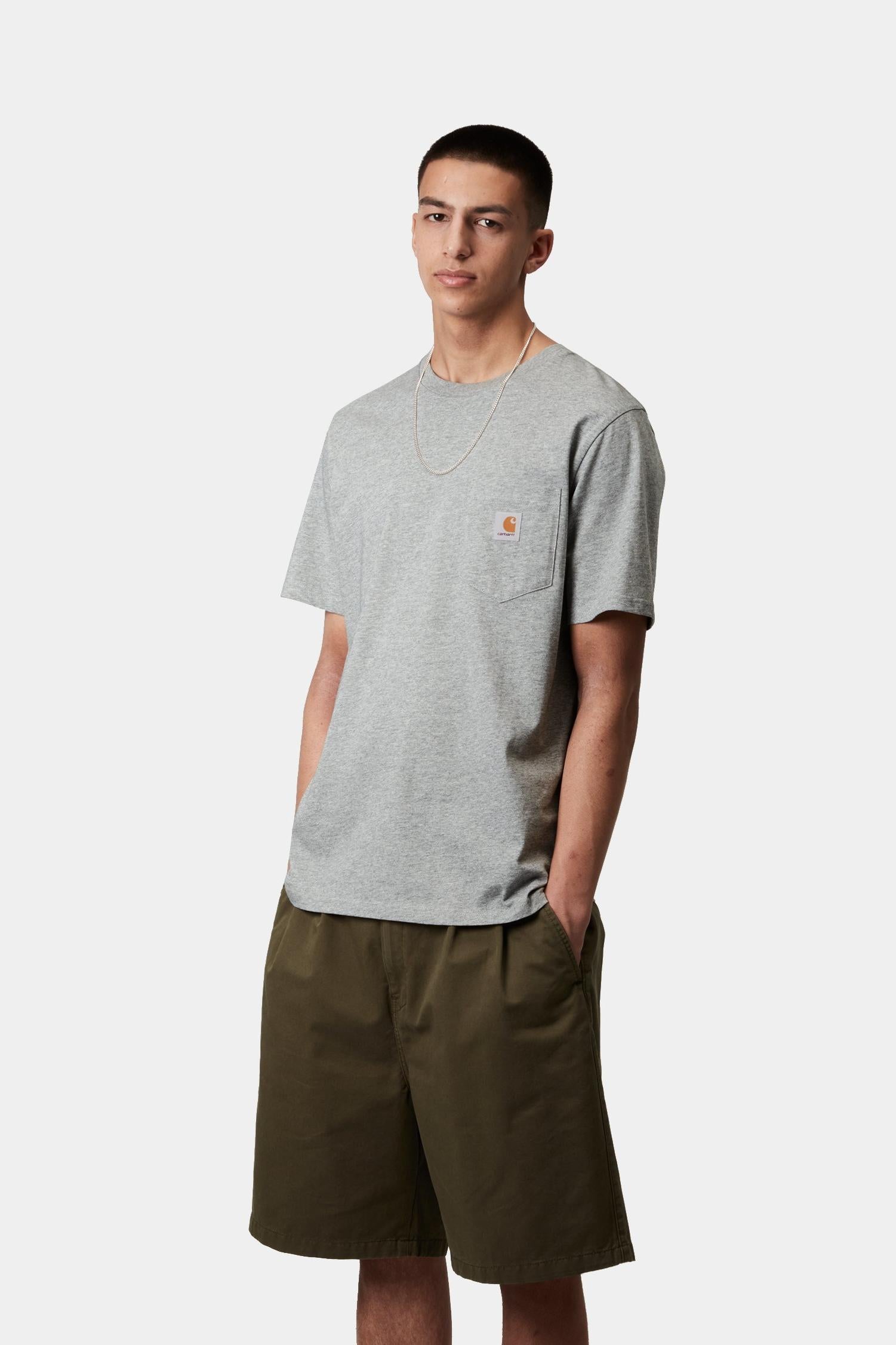 Pocket T-Shirt Grey Heather