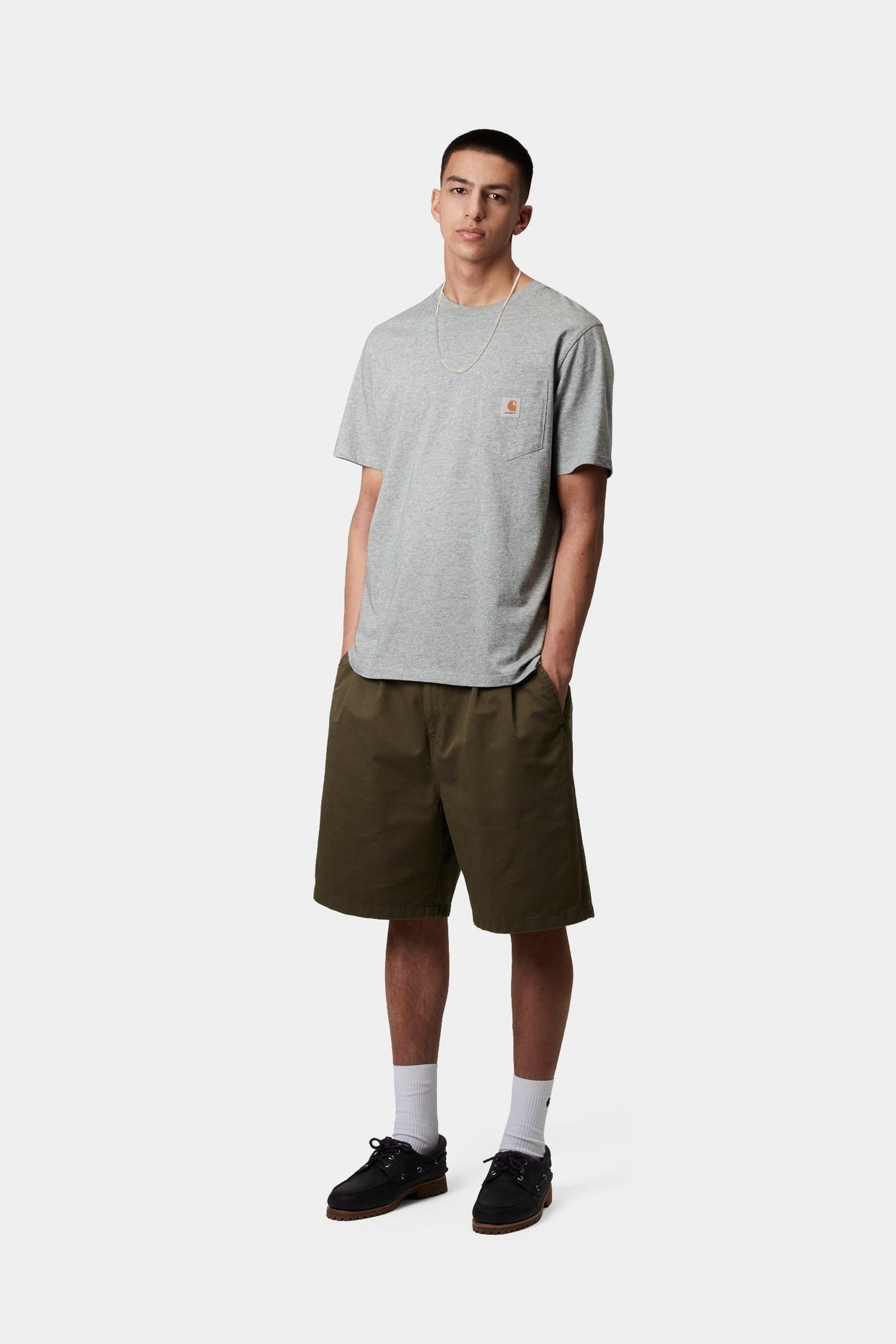 Pocket T-Shirt Grey Heather