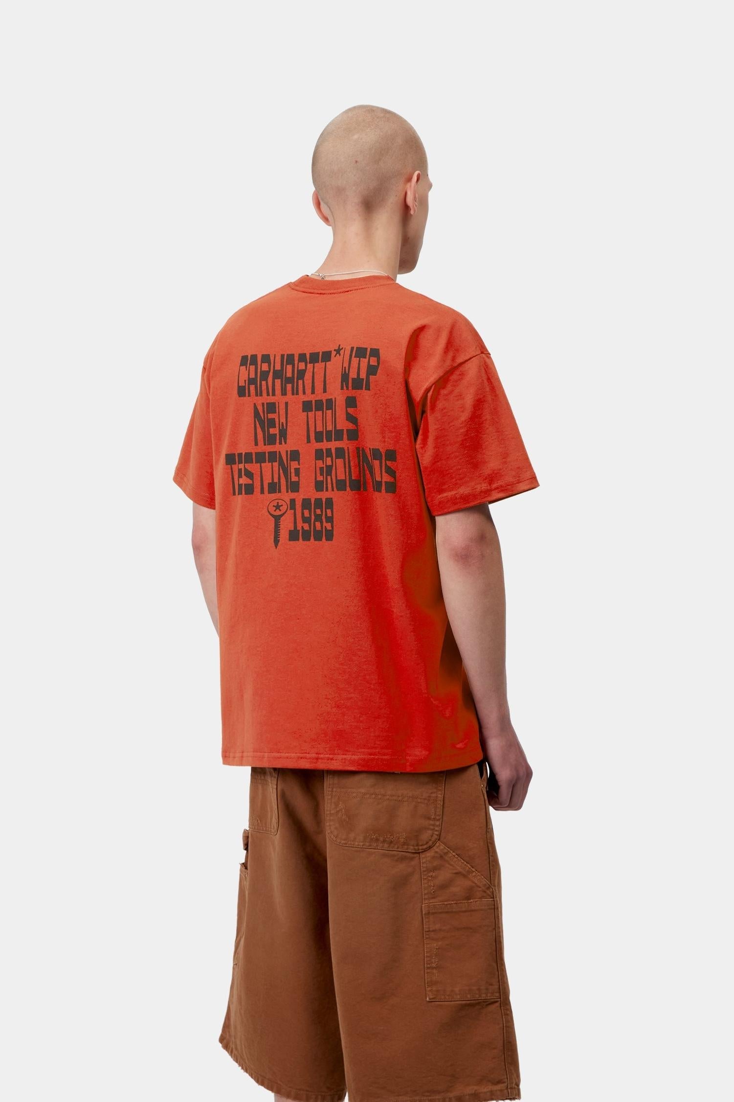 Blocks T-Shirt Oxide Red